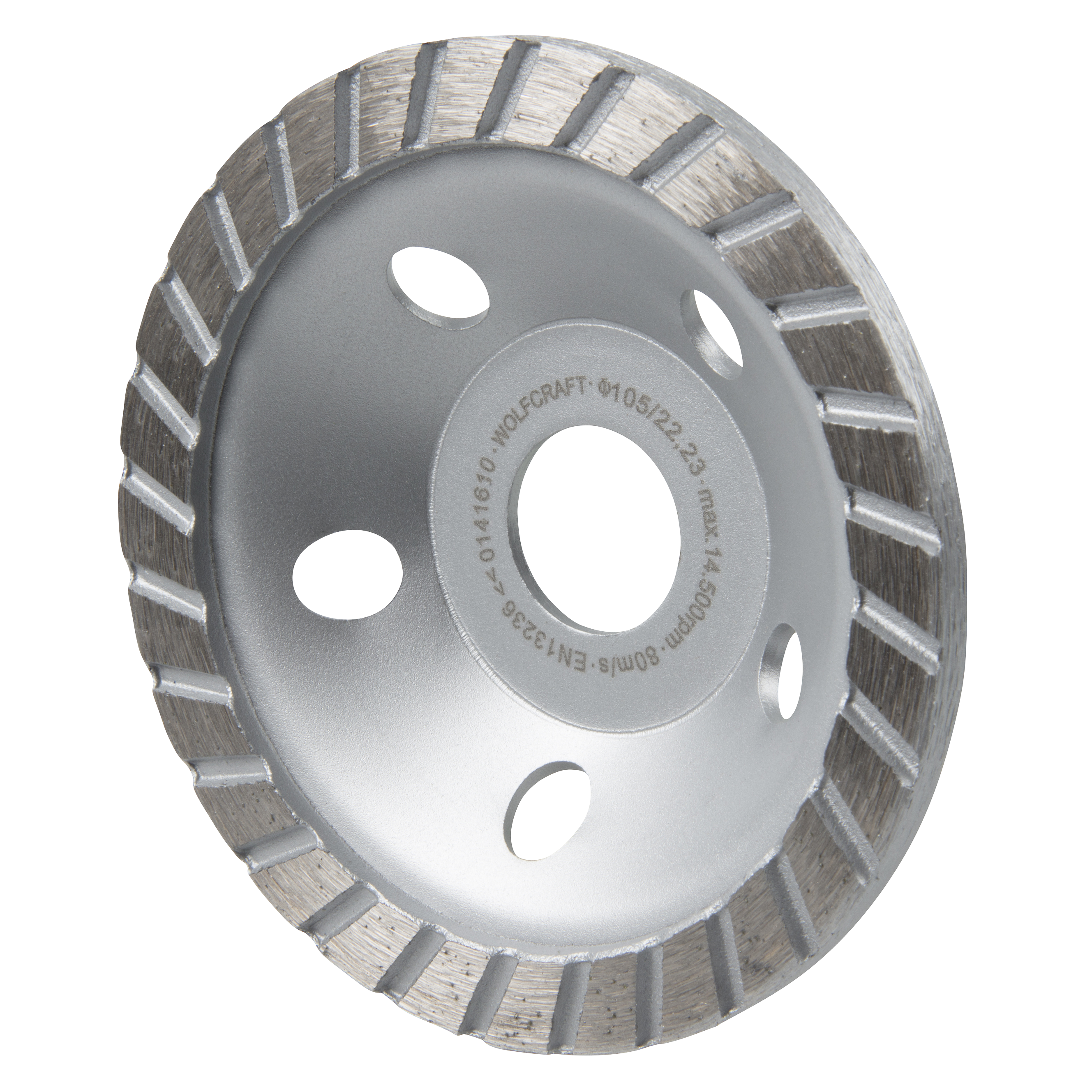 Wolfcraft Diamanten schuurkop | Standard | Ø105mm | 1 stuk - 8387000
