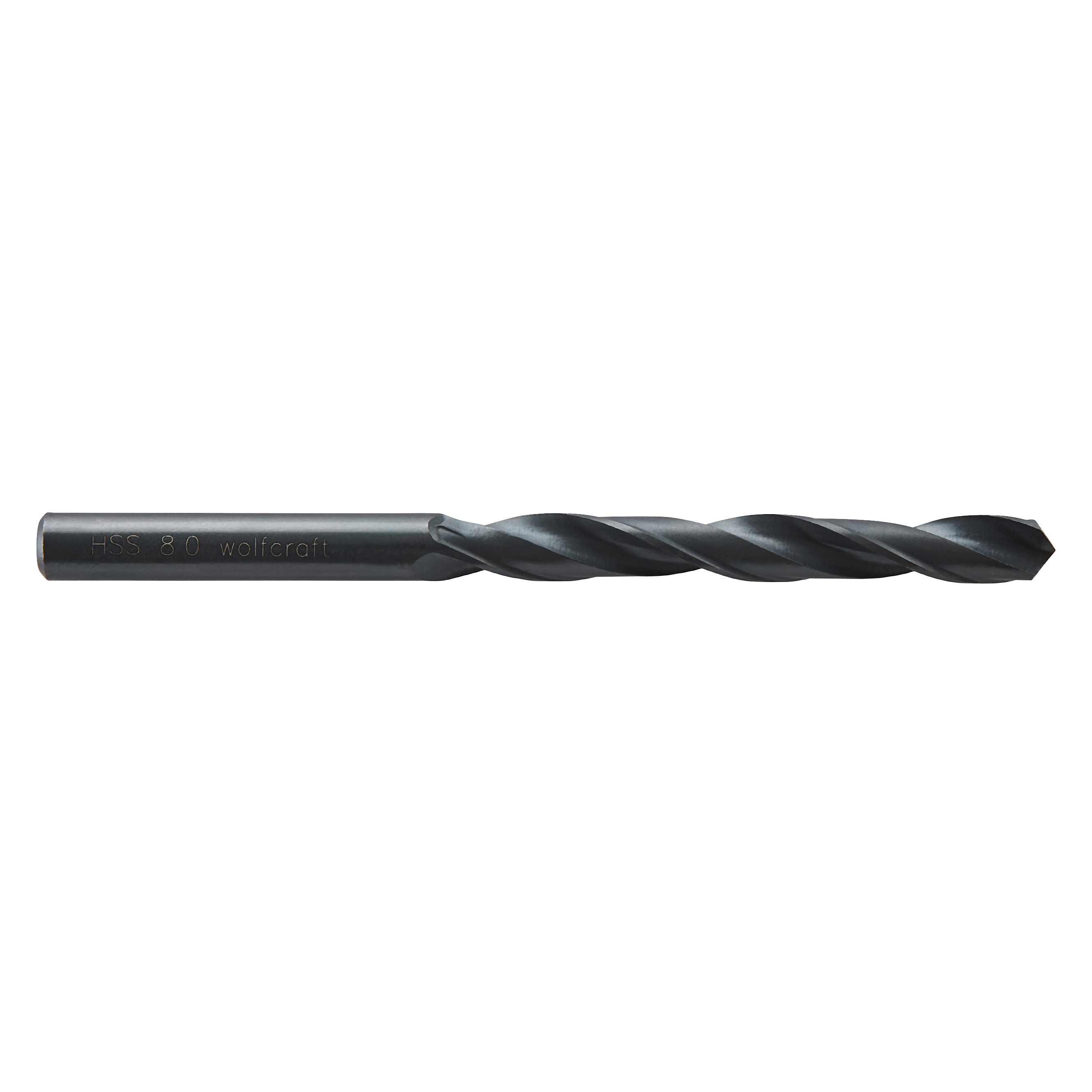 Wolfcraft Metaalboor | HSS R | Ø8,0 x 117mm | 1 stuk - 7510010