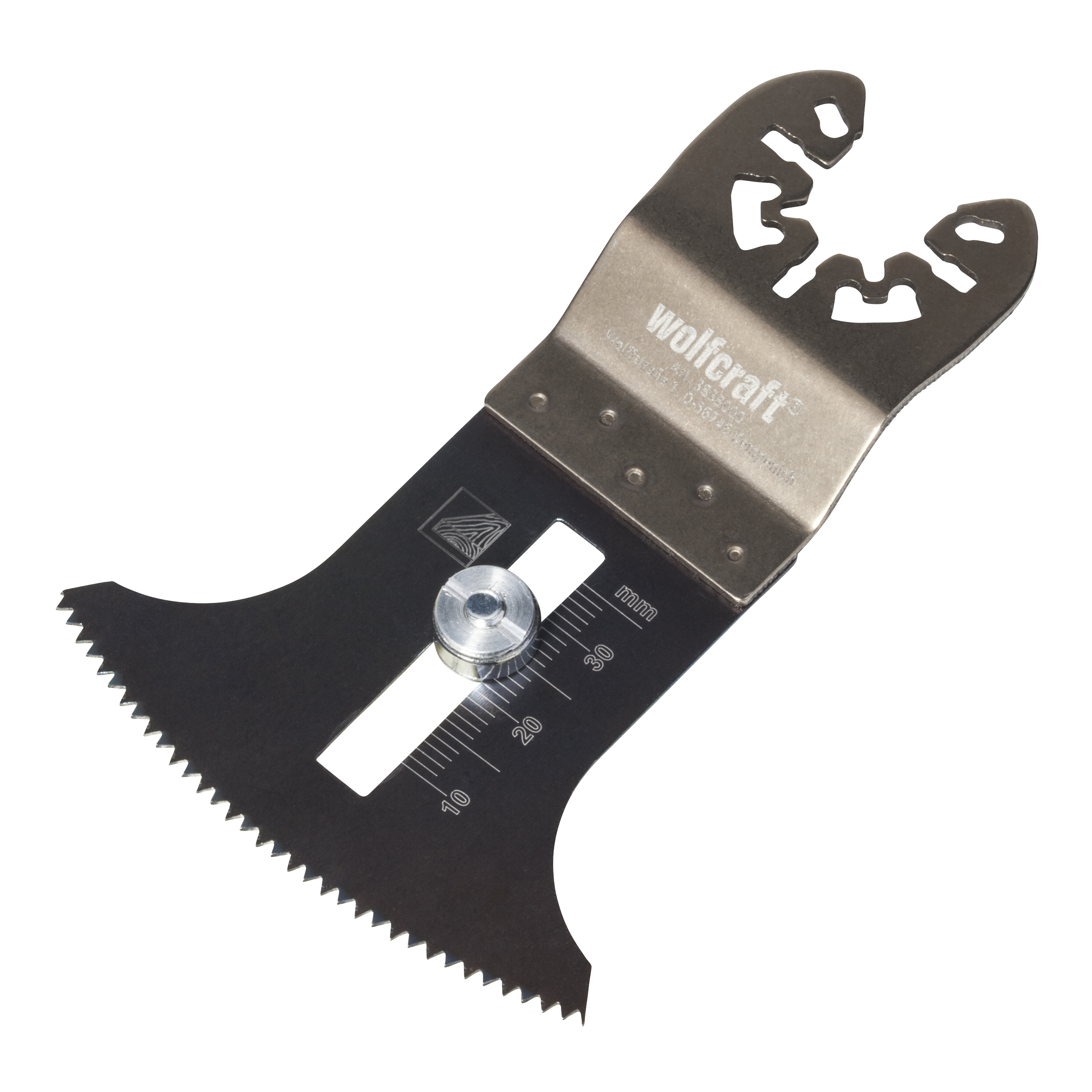 Wolfcraft Insteekzaagblad | Met diepteaanslag "PRO" | HCS | Universele centreerhals | 1 stuk - 3838000