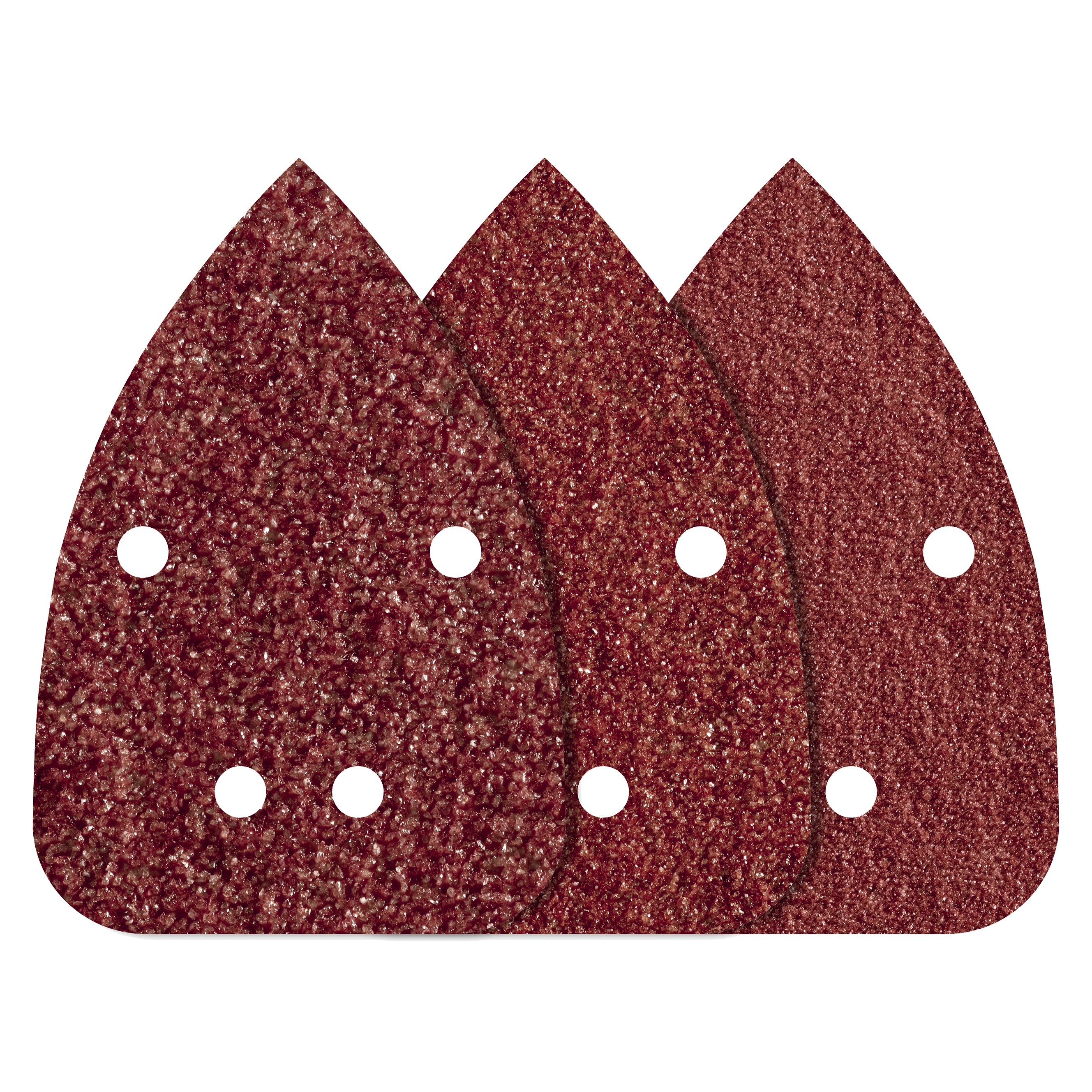 Wolfcraft Hechtschuurbladen | K80, K120, K240 | B&D | 10 stuks - 1756000