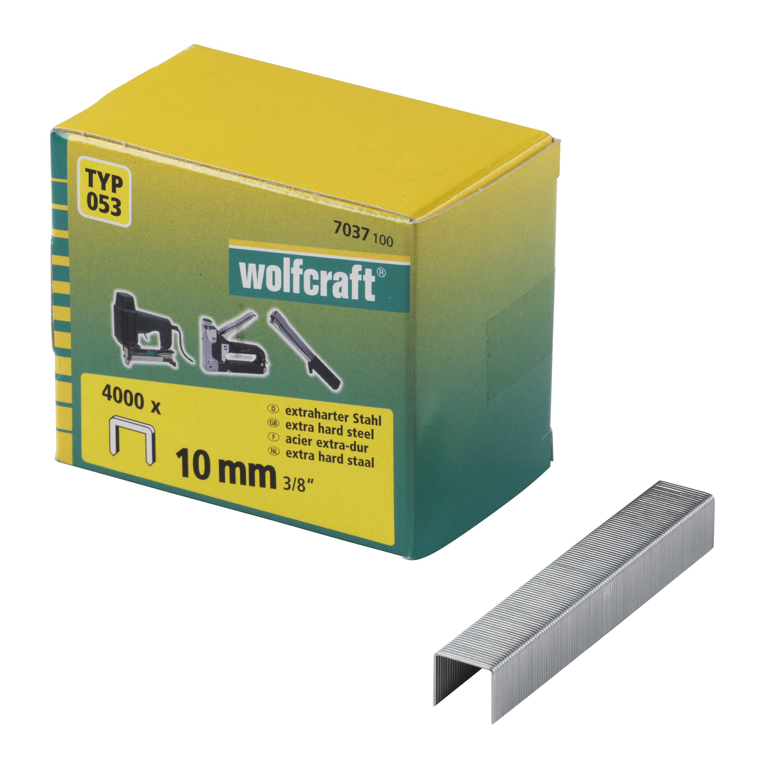 Wolfcraft Breedrugnieten | Type 053 | Staal | 10mm | 4000 stuks - 7037100