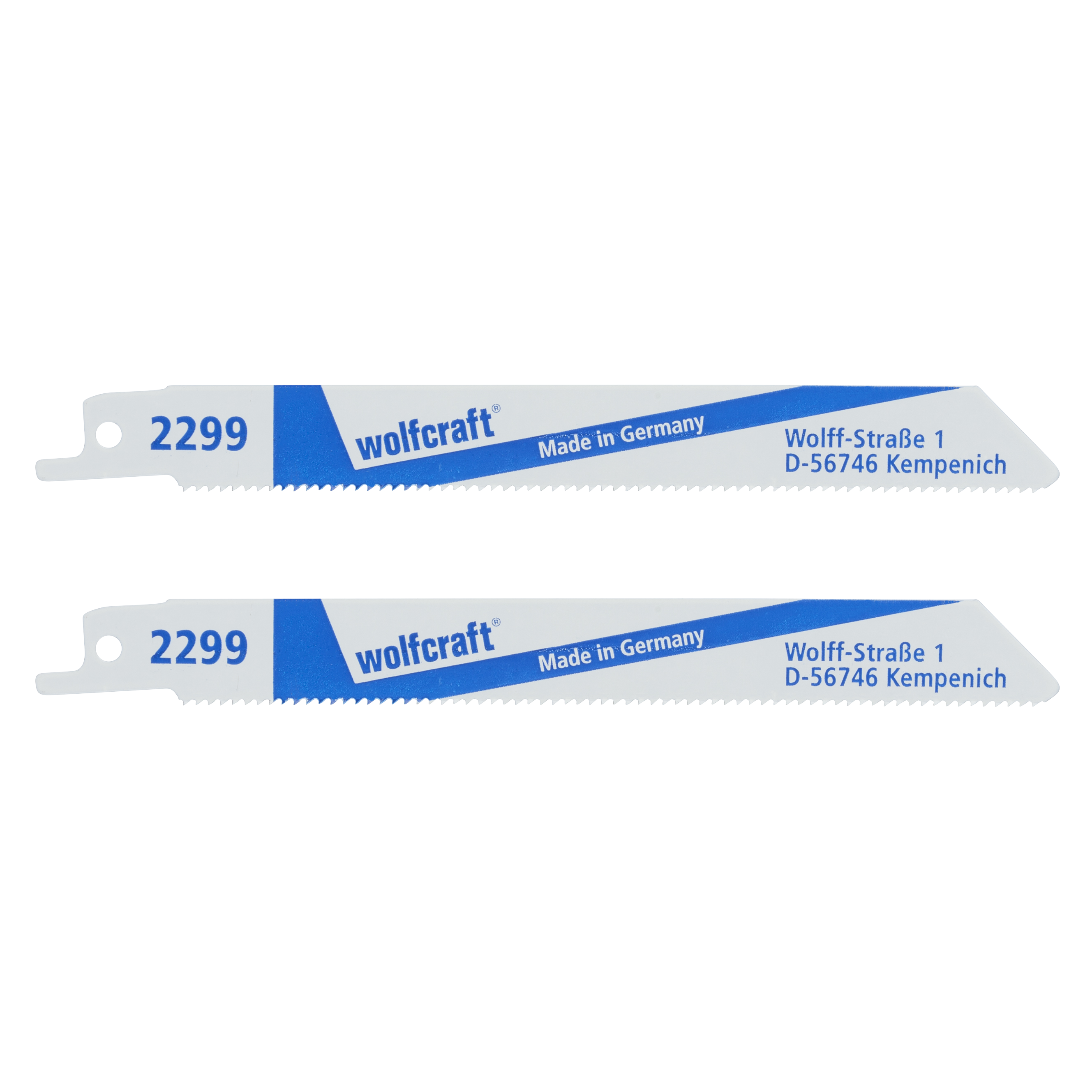 Wolfcraft Sabelzaagbladen | BiM | L150mm | 2 stuks - 2299000