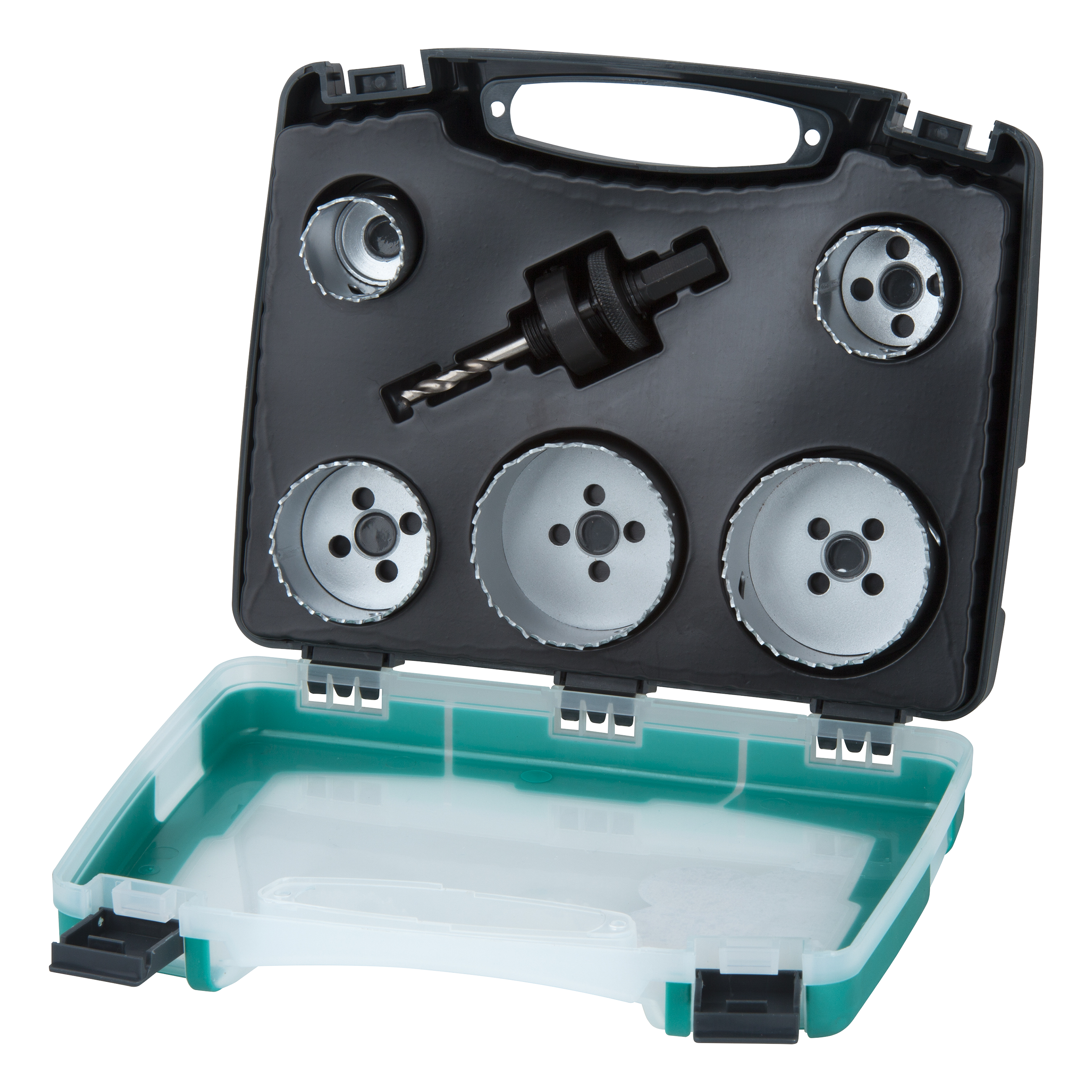 Wolfcraft Bimetalen gatenzaag-inzetstuk-set | "Sanitair" | Ø25-83mm | 6-delig | 1 set - 5422000