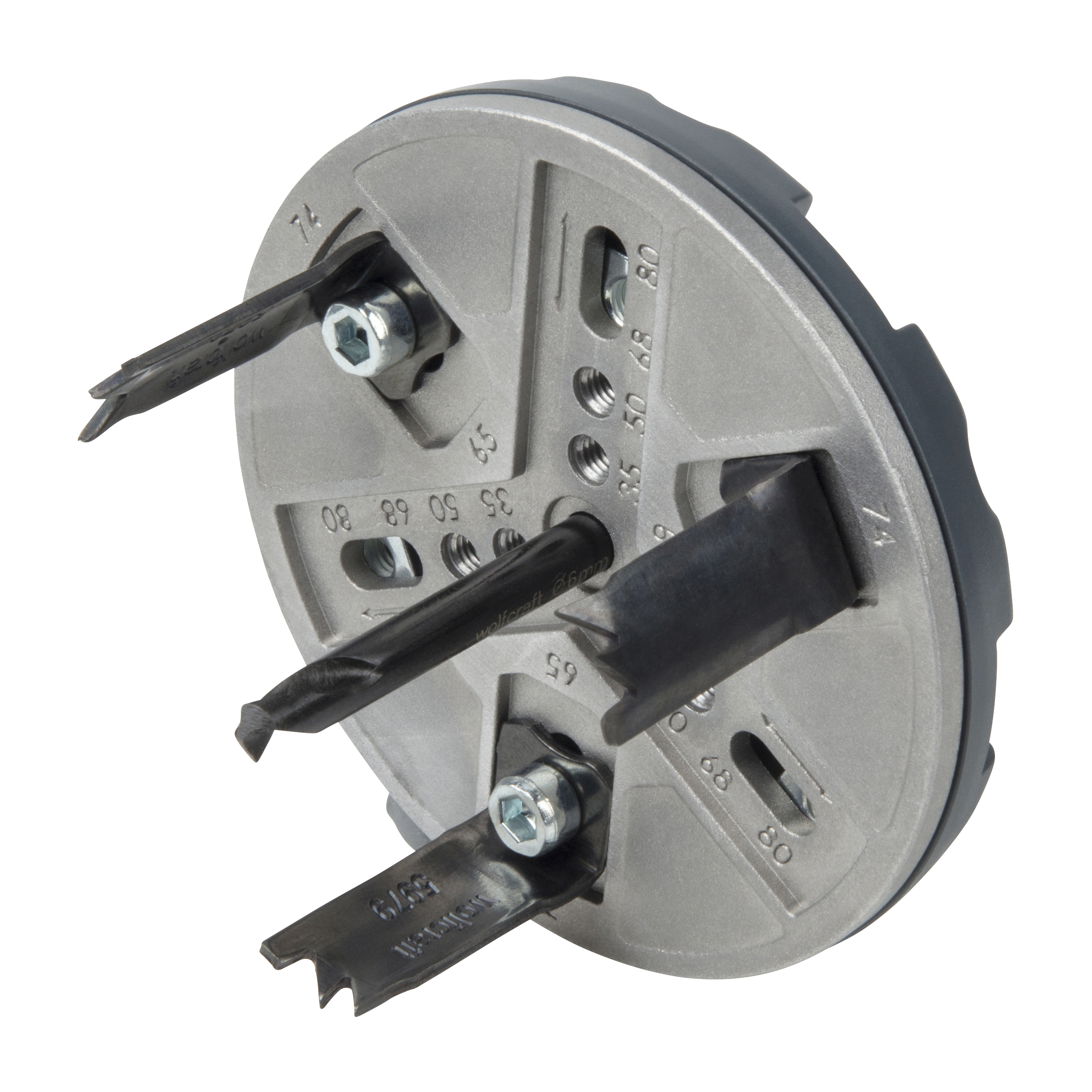 Wolfcraft Verstelbare gatzaag | LS | Ø35, 50, 65, 68, 74, 80mm (AH-UN) | 1 stuk - 5985000