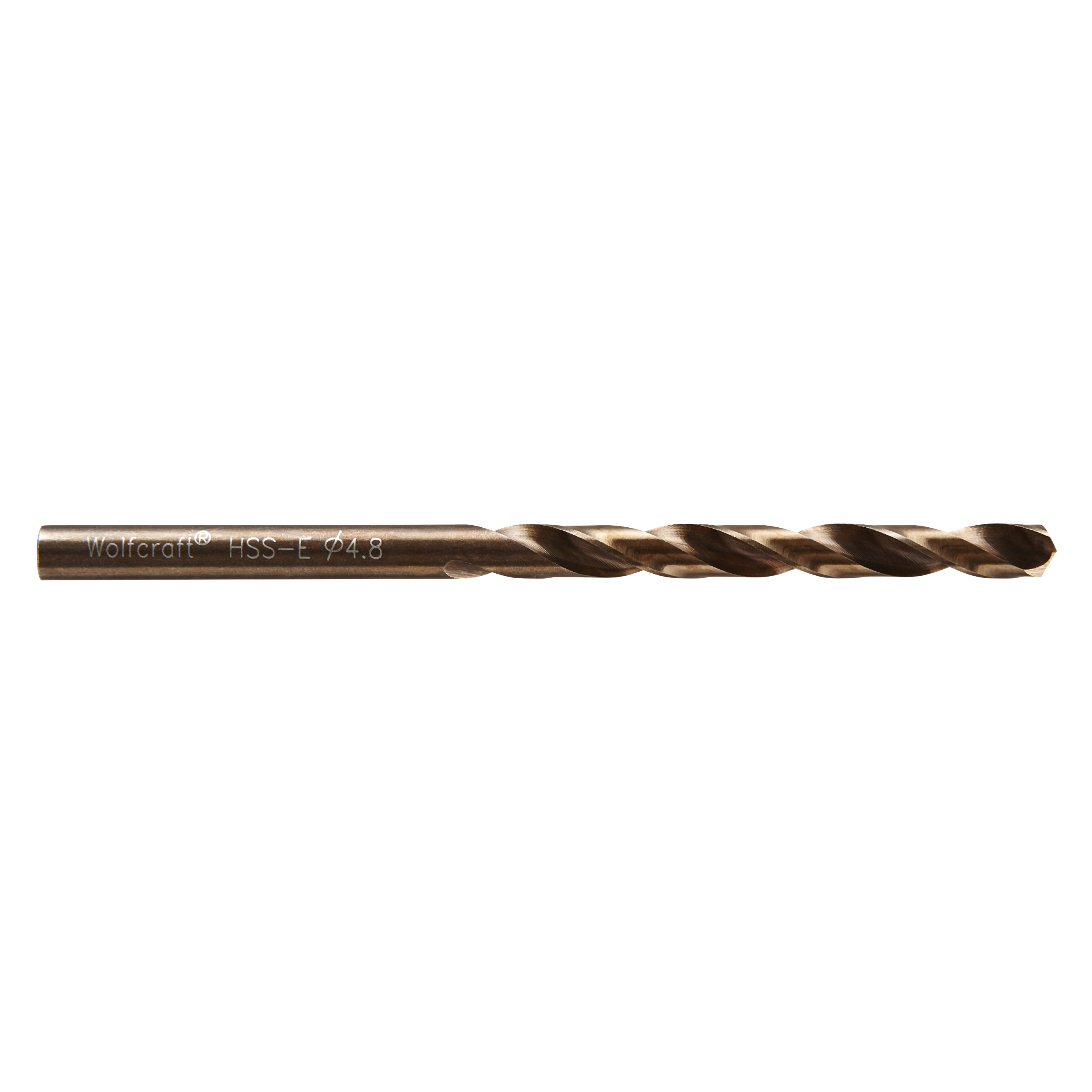 Wolfcraft Metaalboor | HSS-Co | Ø4,8 x 86mm | 1 stuk - 7453010