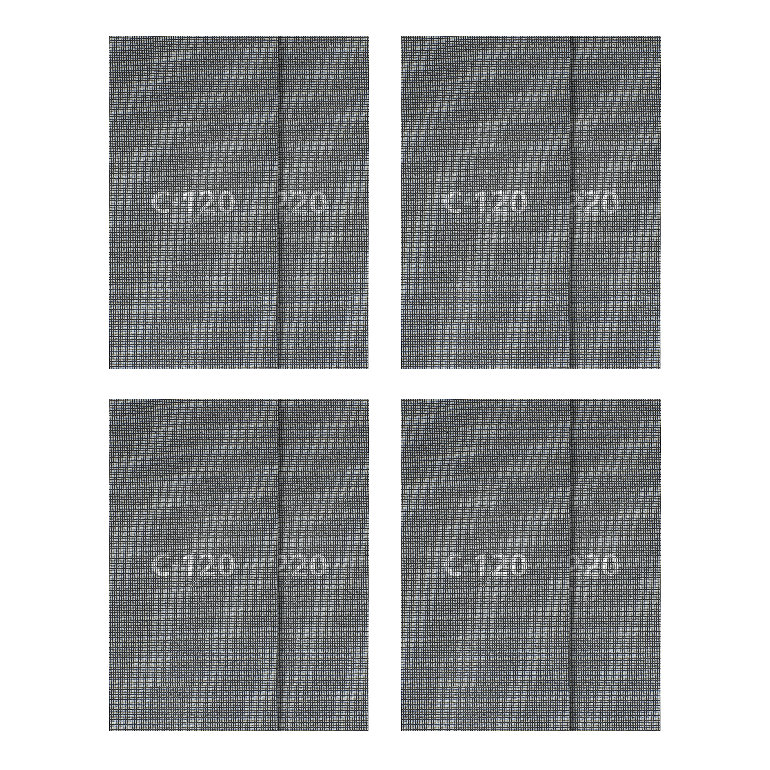 Wolfcraft Schuurgaasset | Voor gipsplaten | 115 x 280mm | Korrel 120/220 | 16-delig | 1 set - 8644000