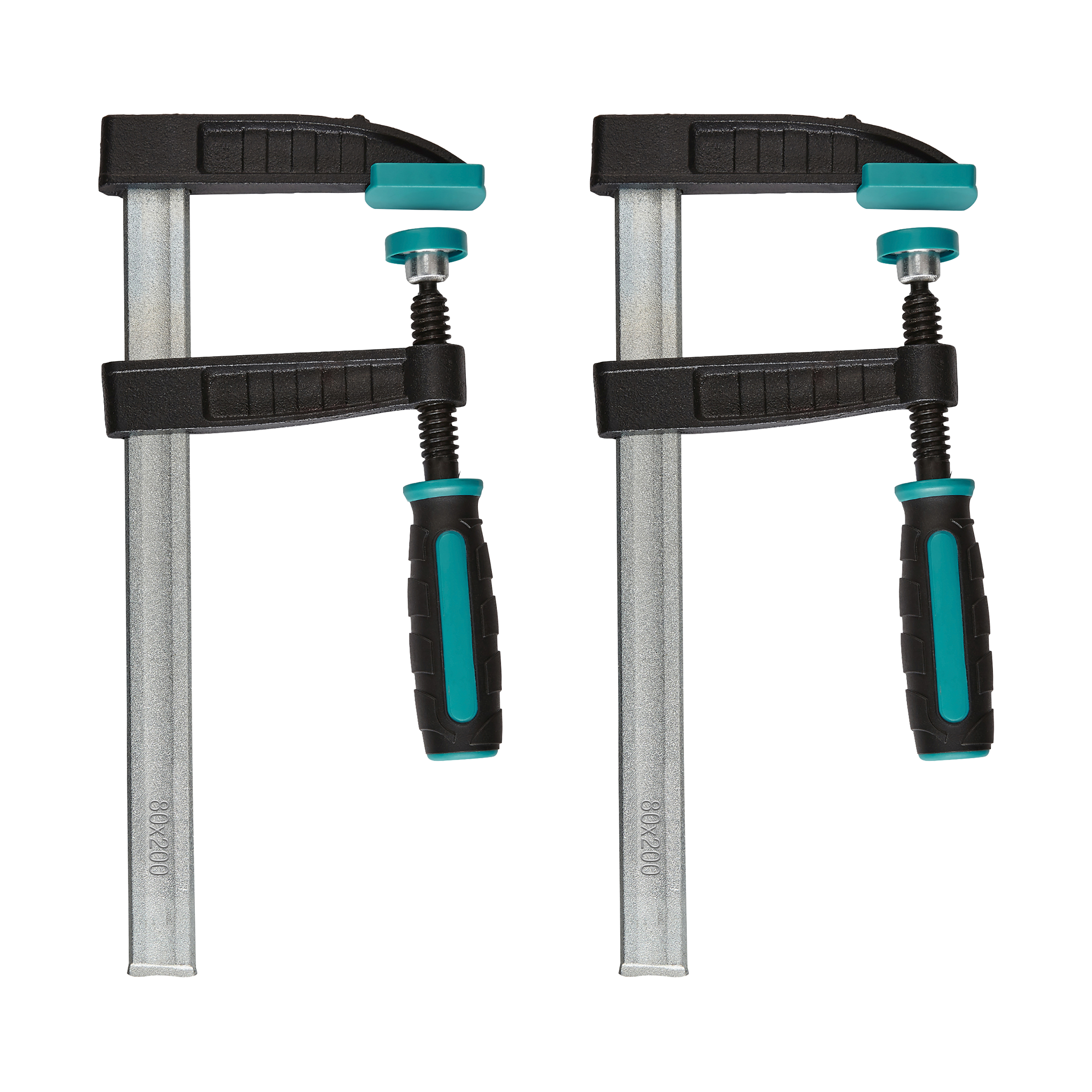 Wolfcraft Schroefklemmen | 80 / 200mm | 2 stuks - 8646000