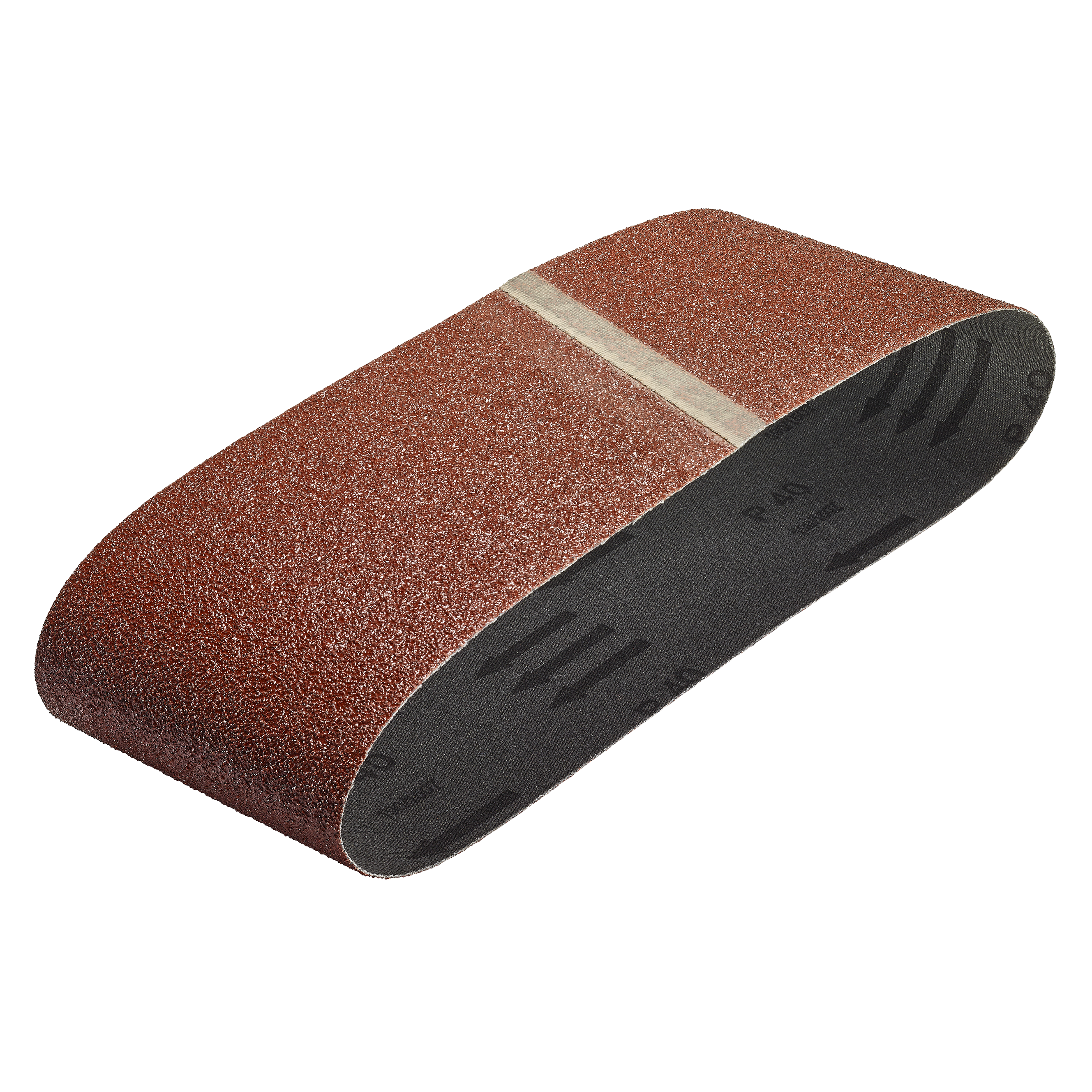 Wolfcraft Textiel schuurband | Korund | K40 | 75 x 533mm | 6 stuks - 3101000