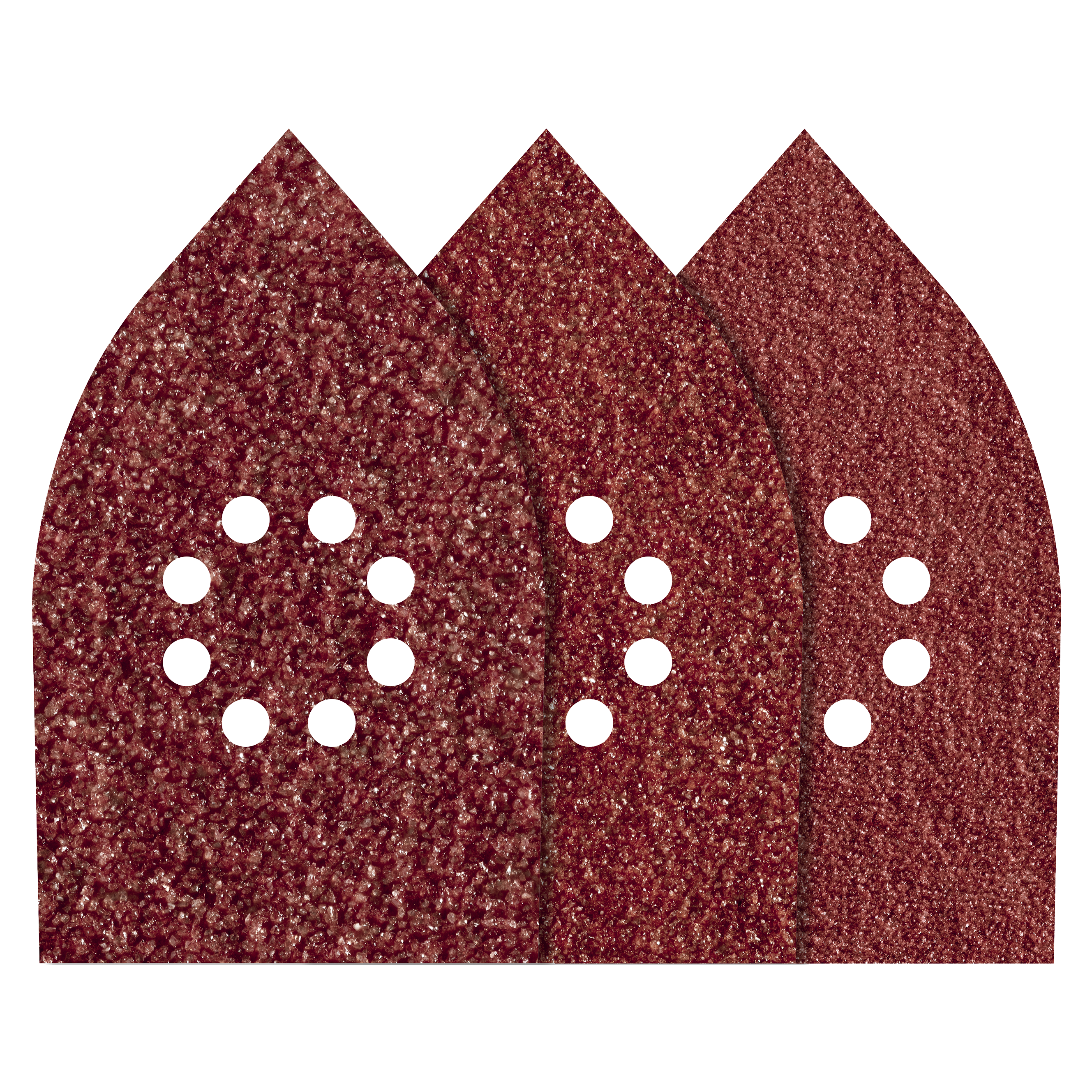 Wolfcraft Hechtschuurstrips | K80, K120, K240 | Geperforeerd | 10 stuks - 1755000