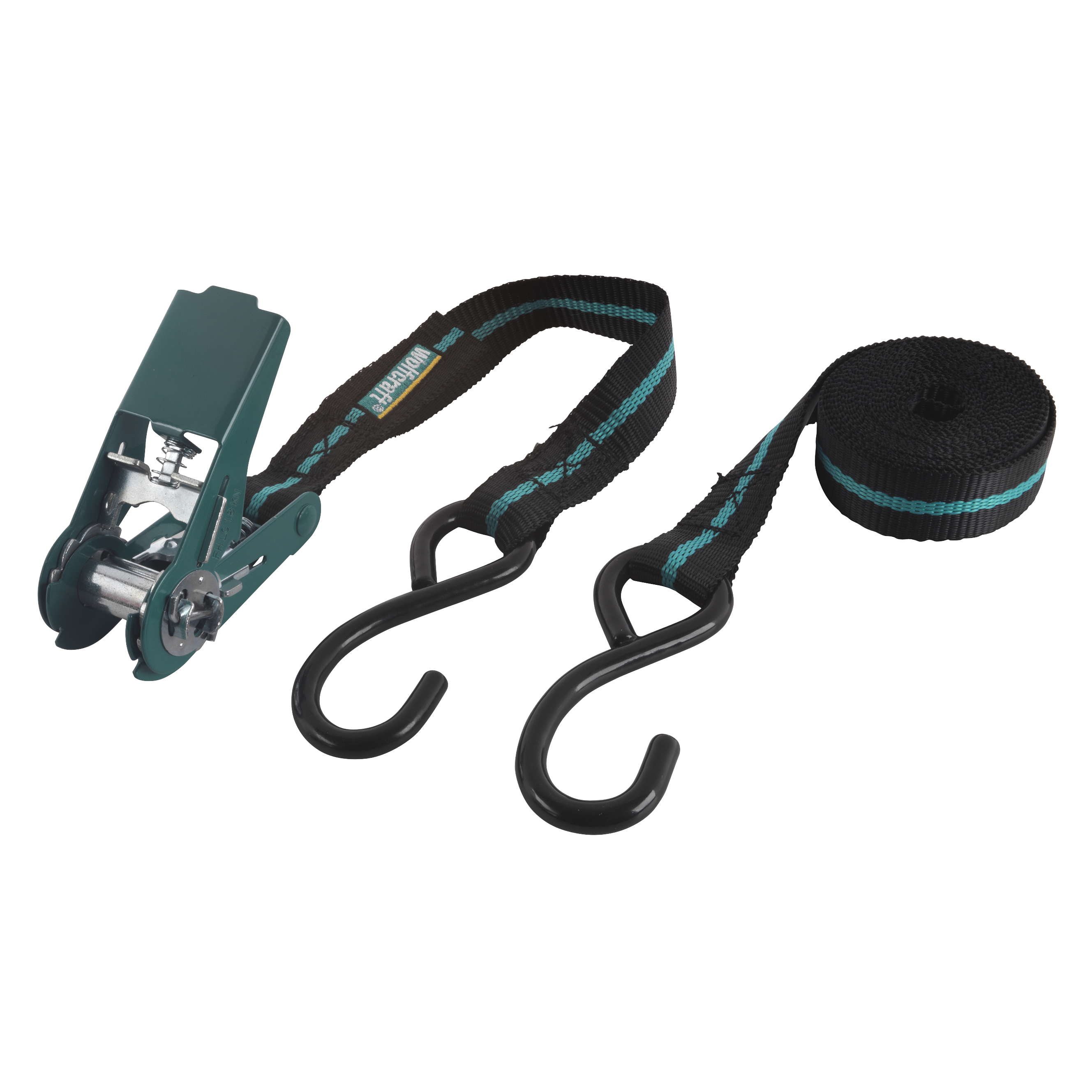 Wolfcraft Ratel-bandspanner | Met haak | 180kg | L 4m | 1 stuk - 3442000