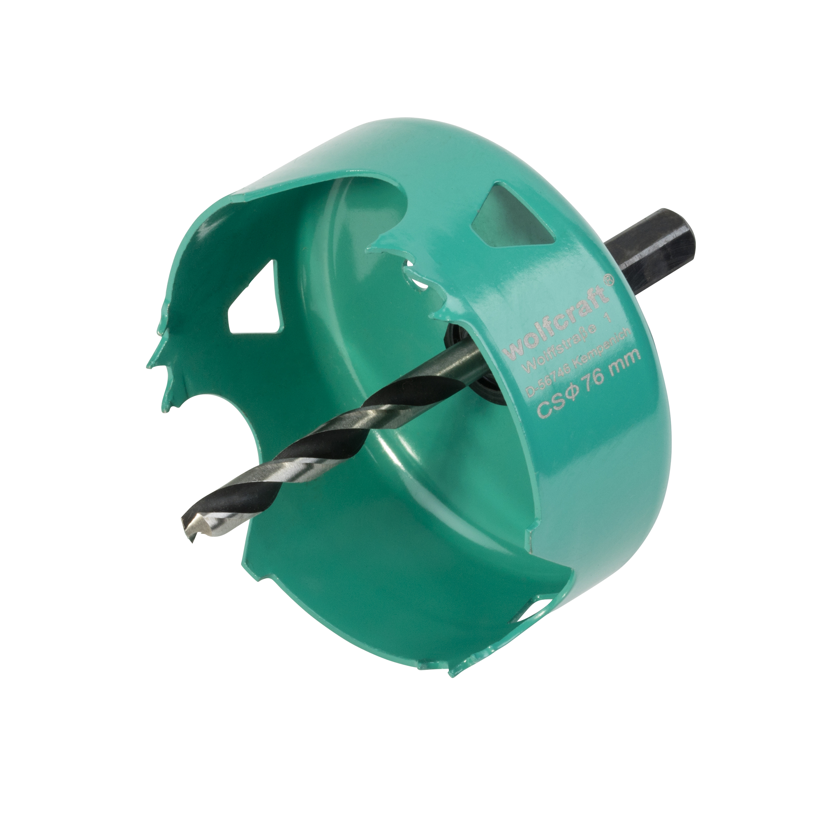 Wolfcraft Carbonstalen gatenzaag | Ø76mm | 1 stuk - 5970000