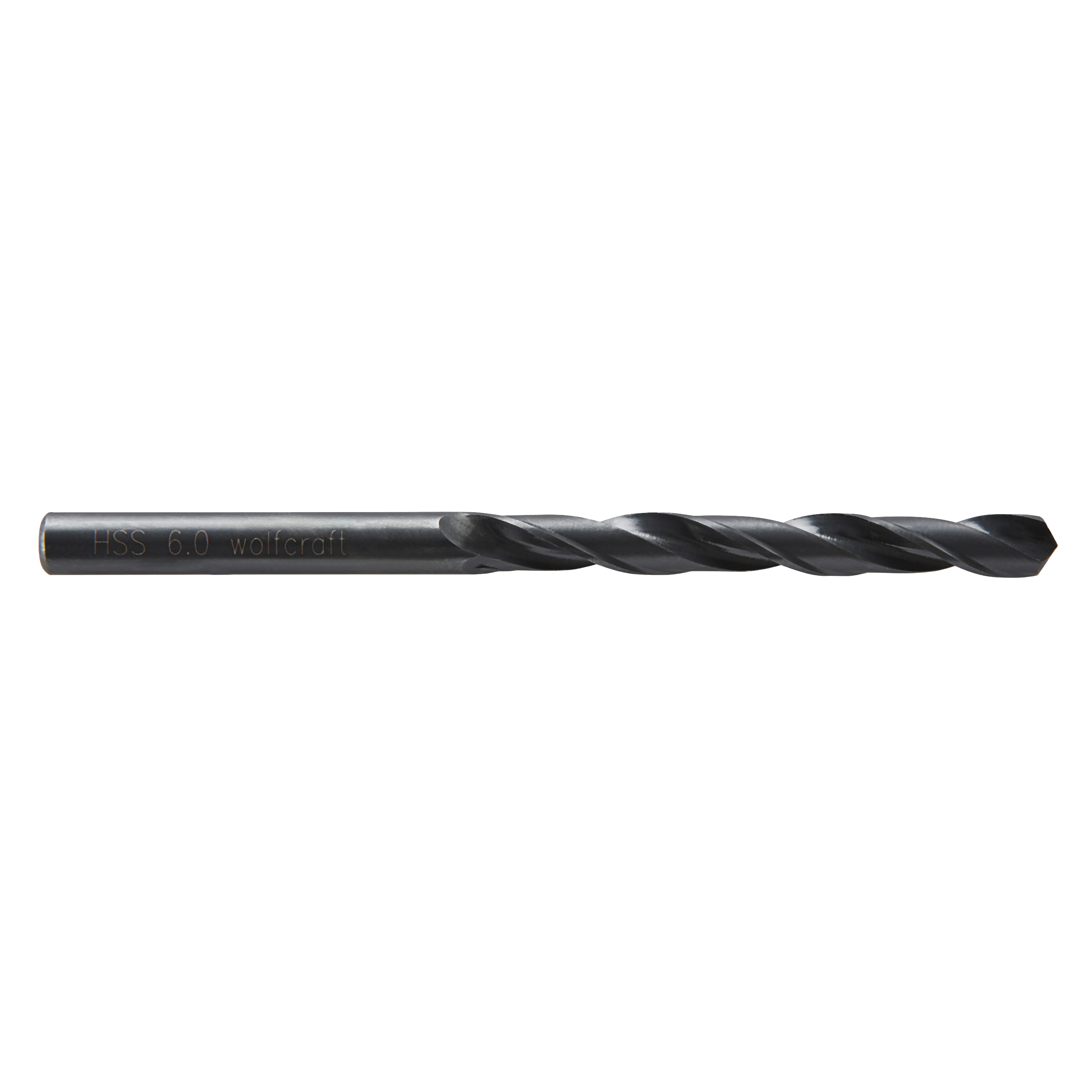 Wolfcraft Metaalboor | HSS R | Ø6,0 x 93mm | 1 stuk - 7506010