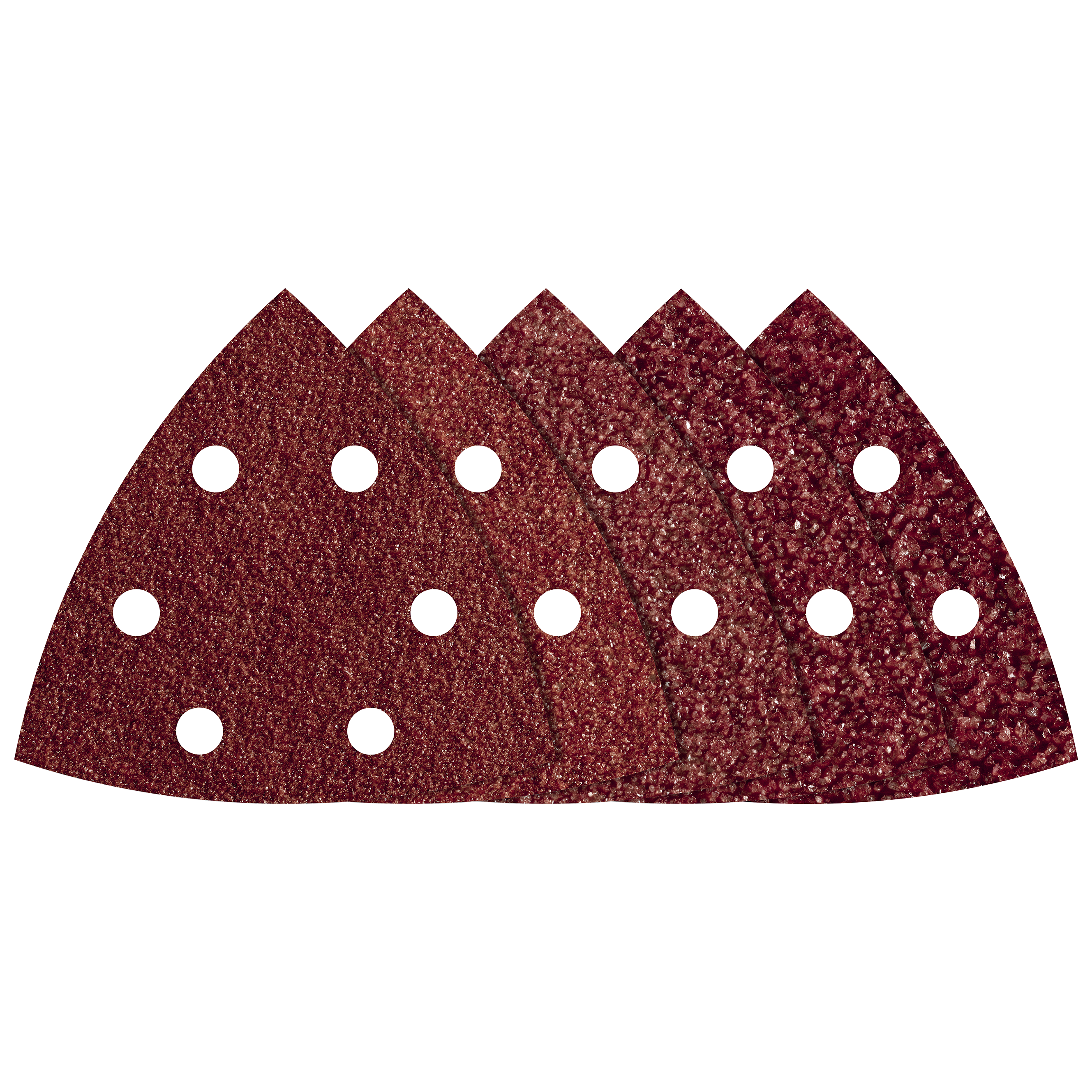 Wolfcraft Hechtschuurbladen | Geperforeerd | Delta | 95mm | 20 stuks - 1866000