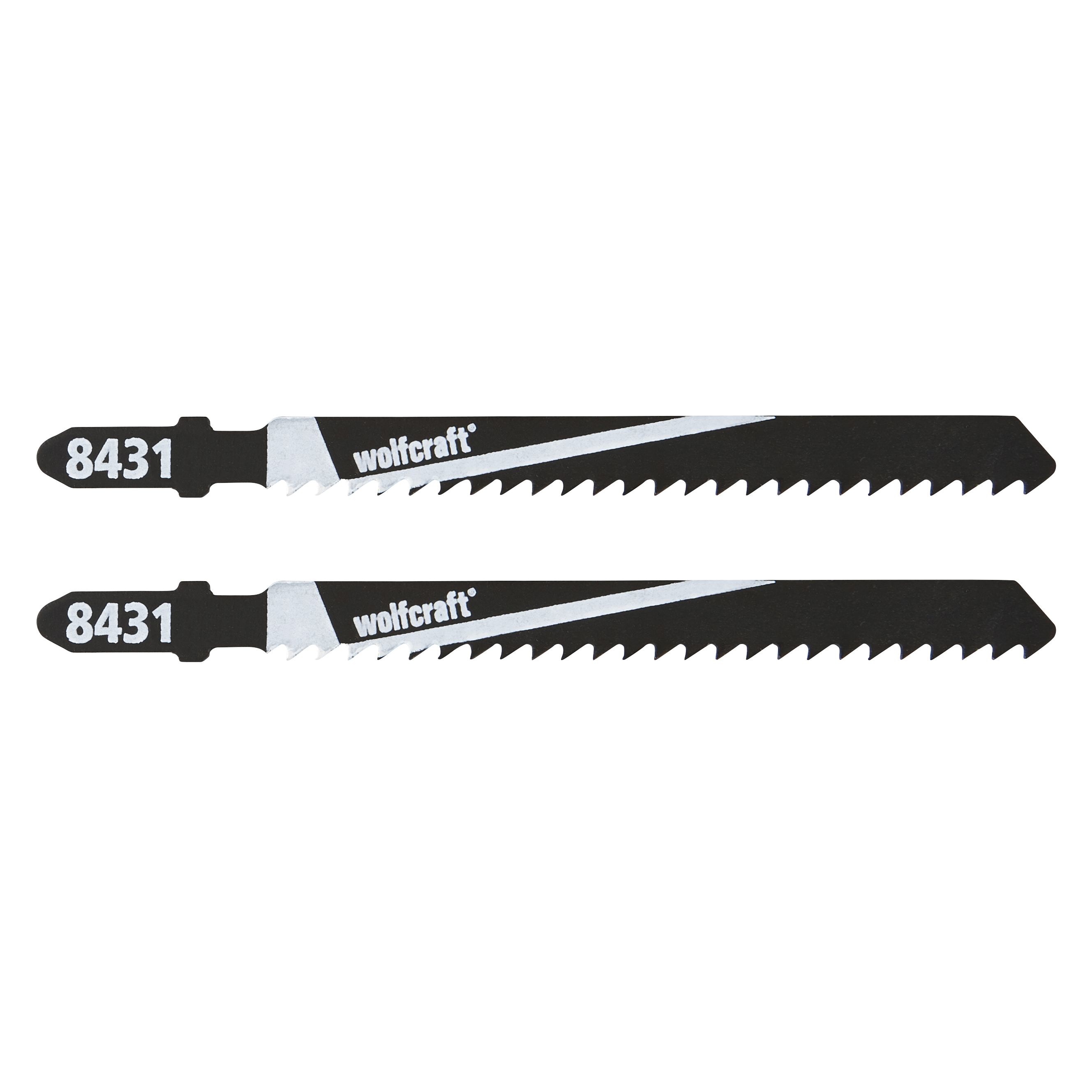 Wolfcraft Decoupeerzaagbladen | T-schacht | L75mm | 2 stuks - 8431000