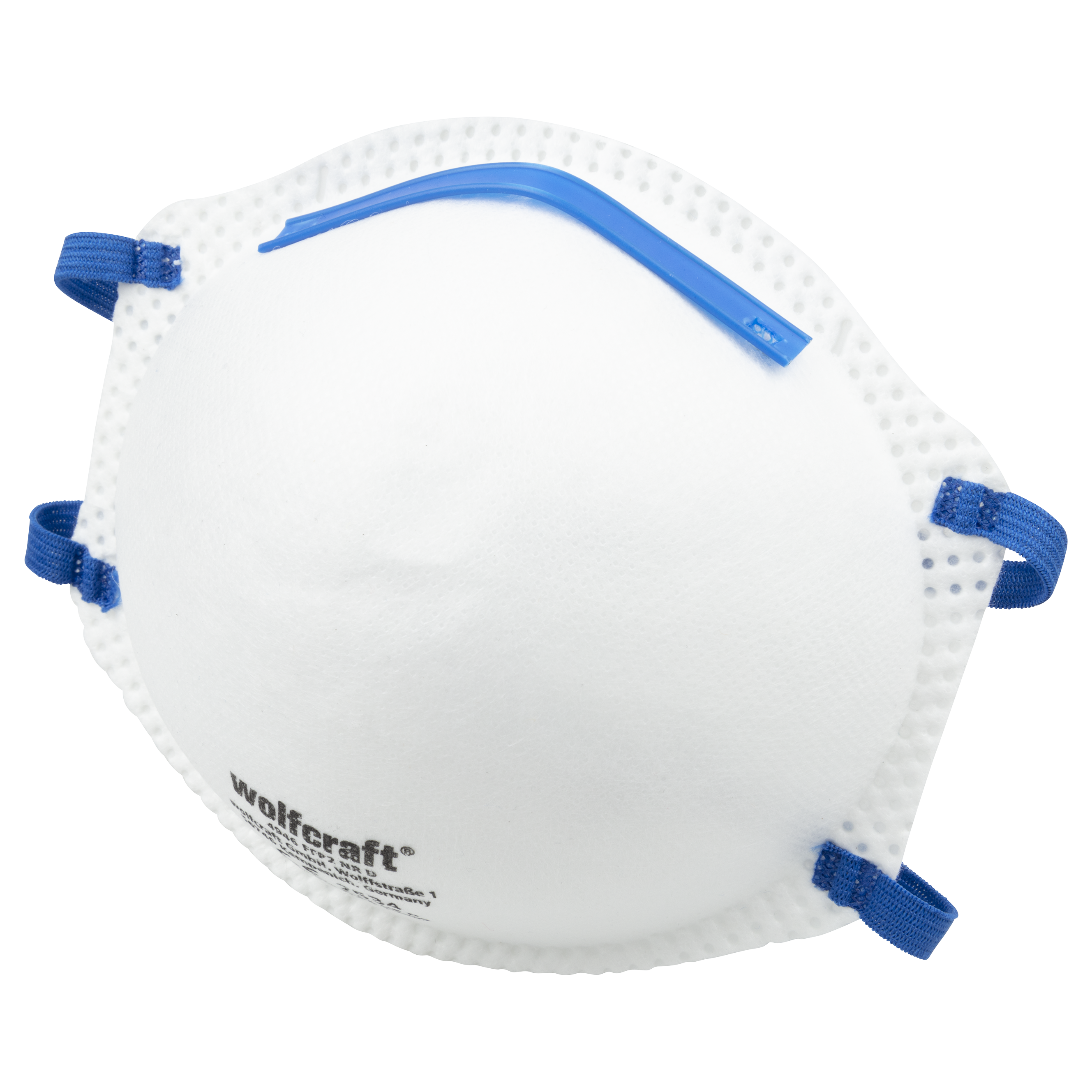 Wolfcraft Voorgevormde stofmaskers | FFP2 | 15 stuks - 4946000