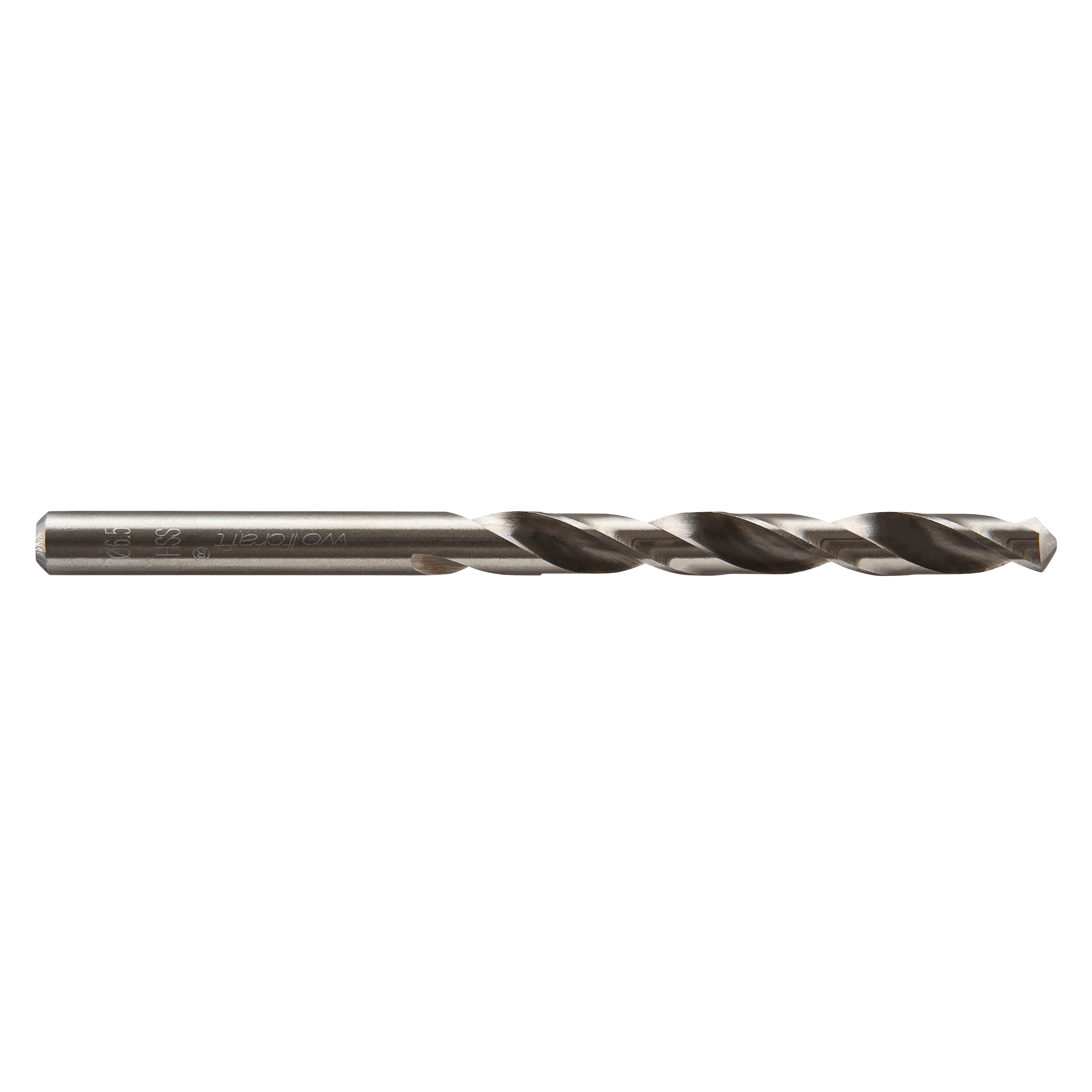 Wolfcraft Metaalboor | HSS G | Ø6,5 x 101mm | 1 stuk - 7557010