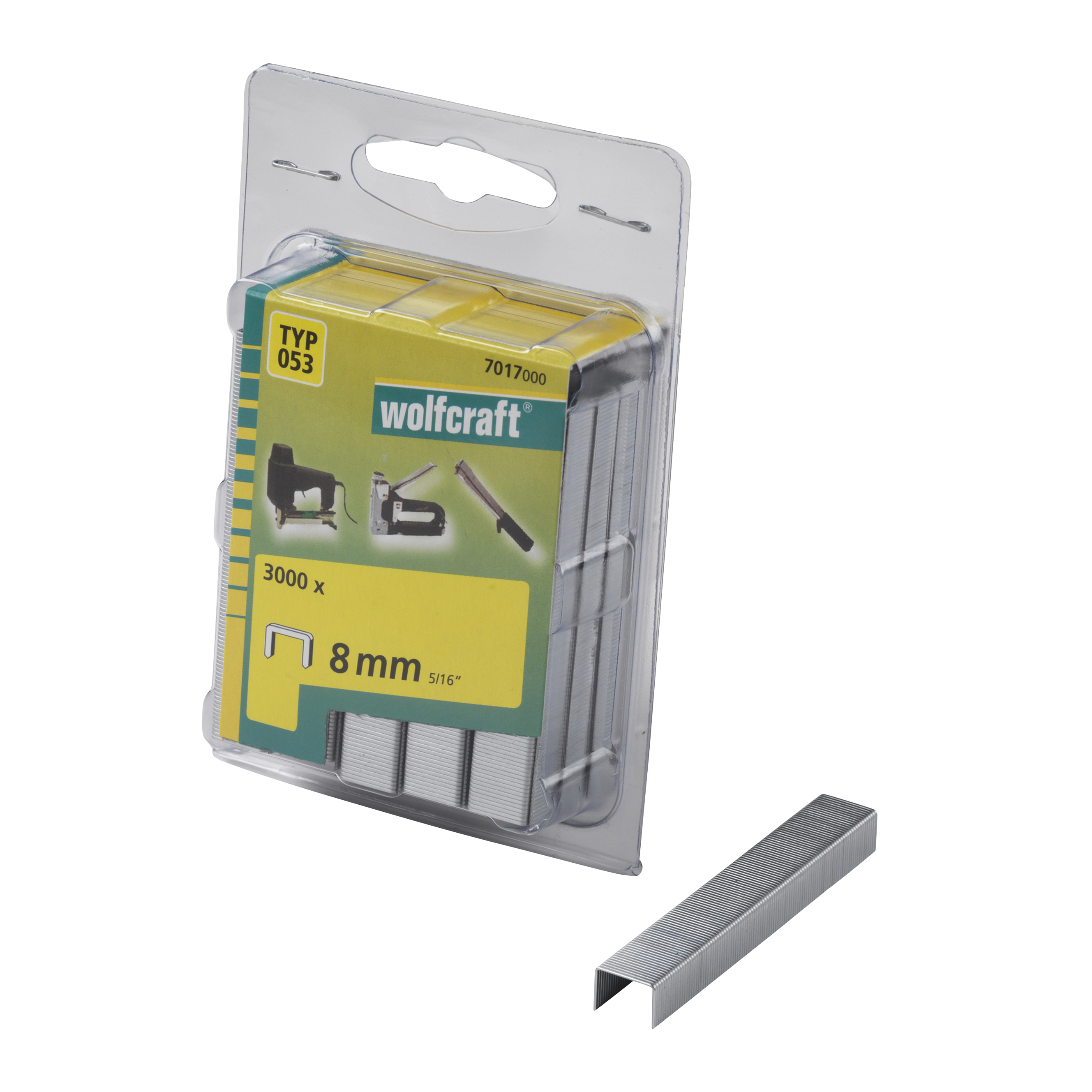 Wolfcraft Breedrugnieten | Type 053 | Staal | 8mm | 3000 stuks - 7017000