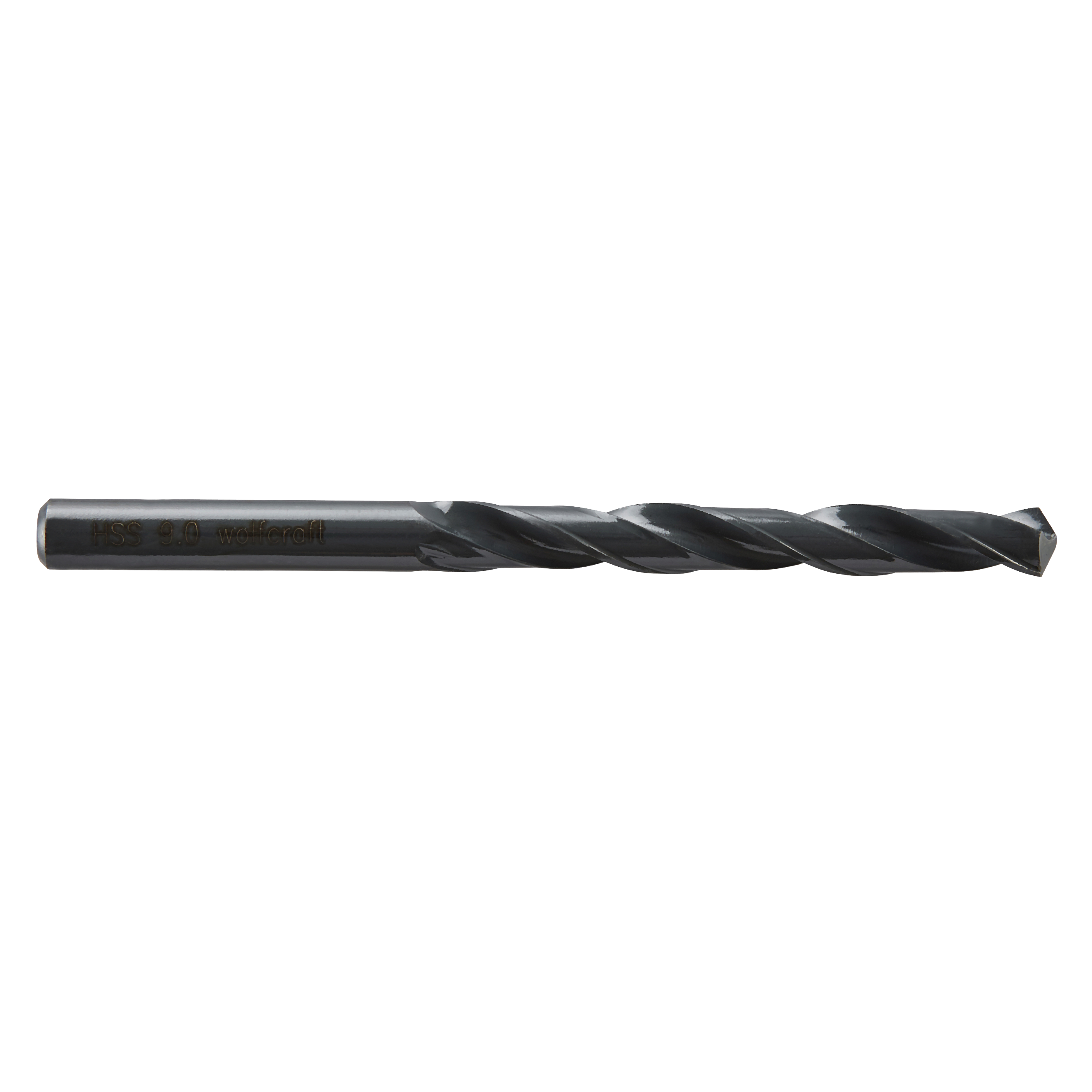 Wolfcraft Metaalboor | HSS R | Ø9,0 x 125mm | 1 stuk - 7512010