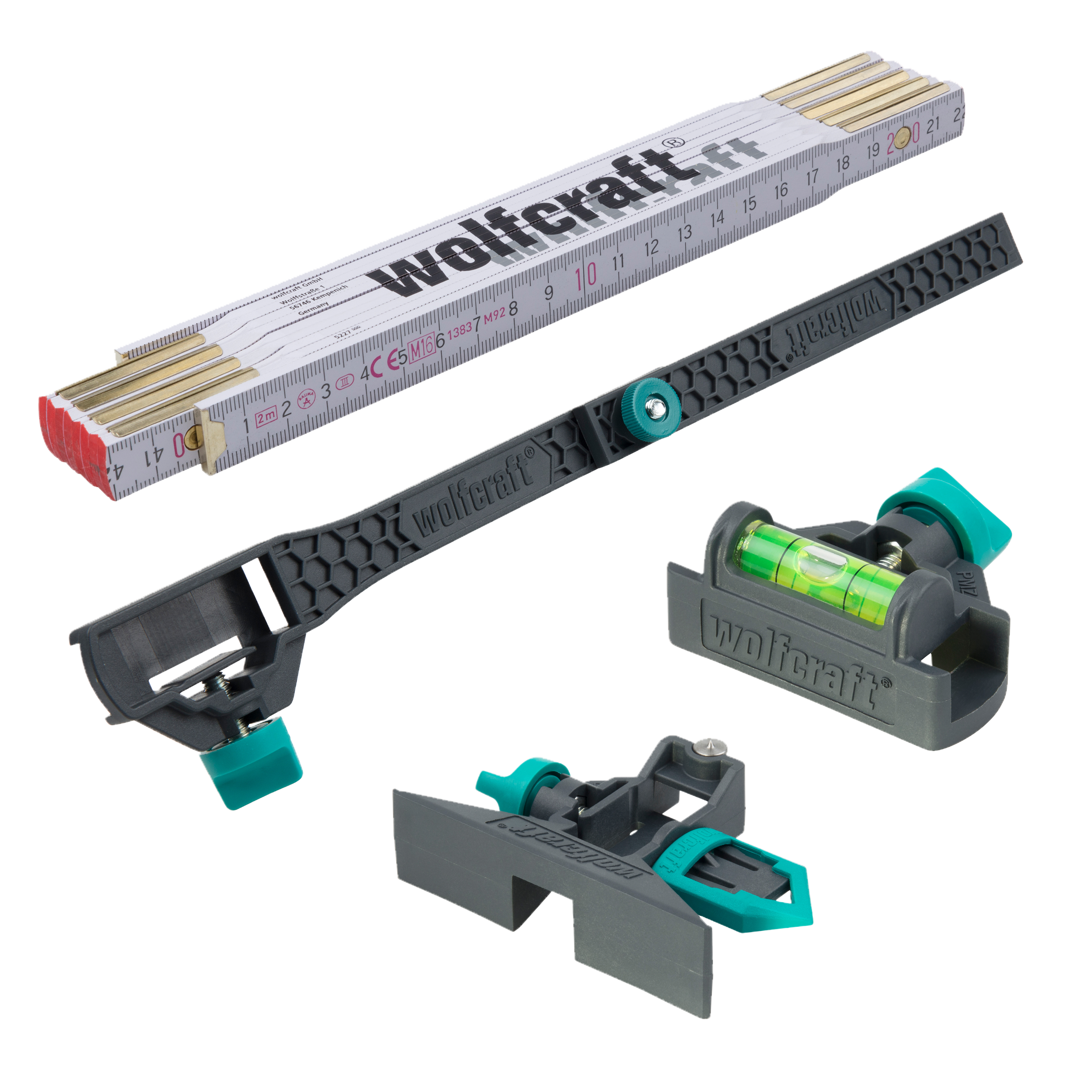 Wolfcraft Set | "Pimp-my-Duimstok" | 4-delig | 1 set - 8623000