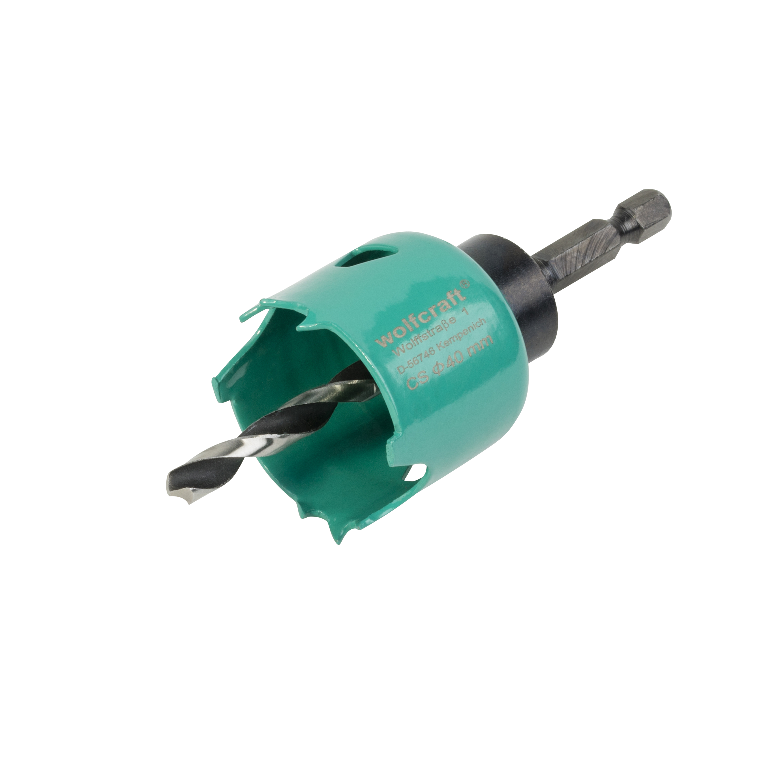 Wolfcraft Carbonstalen gatenzaag | Ø40mm | 1 stuk - 5965000