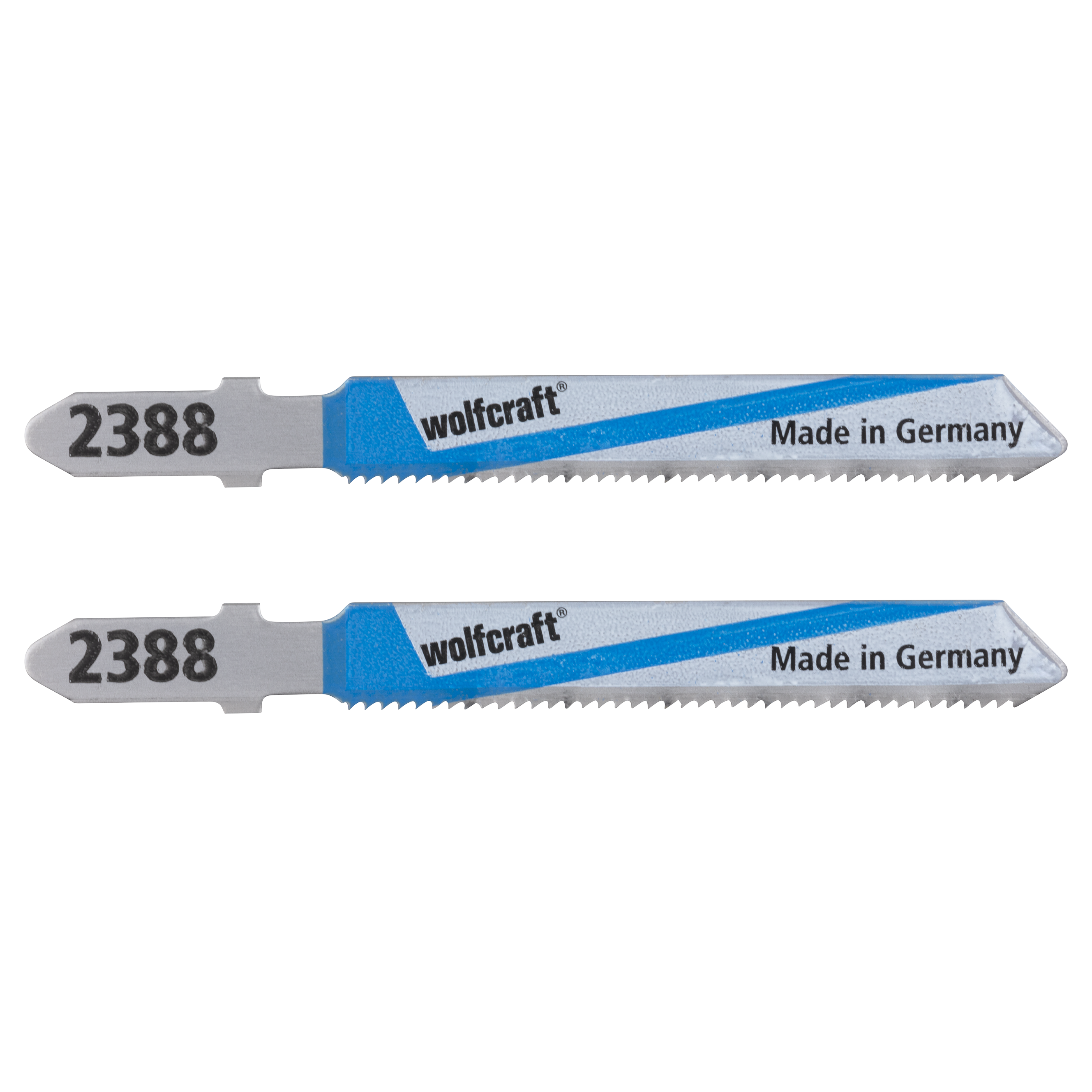 Wolfcraft Decoupeerzaagblad | BiM | L=75mm | T-Schaft | 2 stuks - 2388000