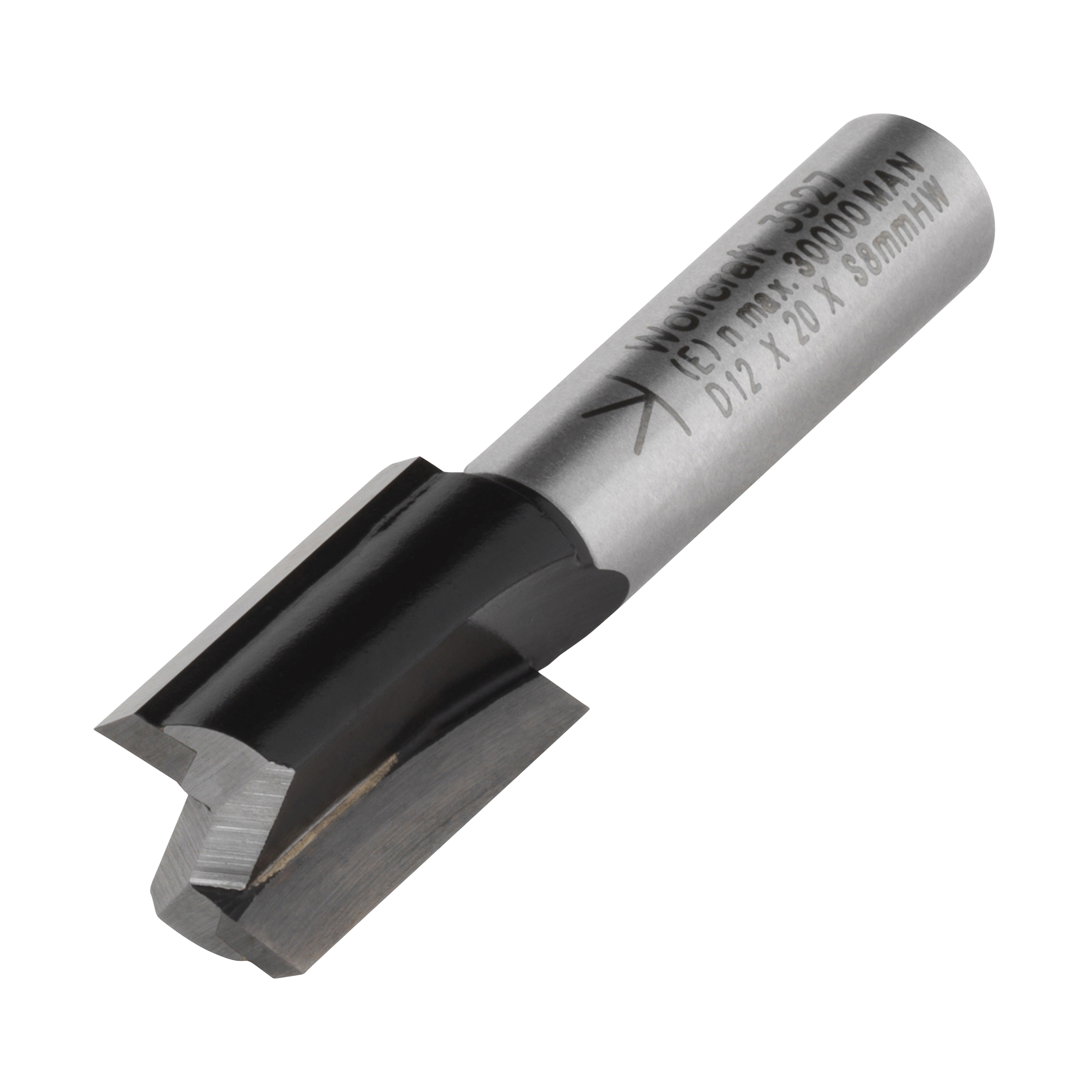 Wolfcraft Groeffrees | HM | S=8mm | Ø12 x 20mm | 1 stuk - 3927000