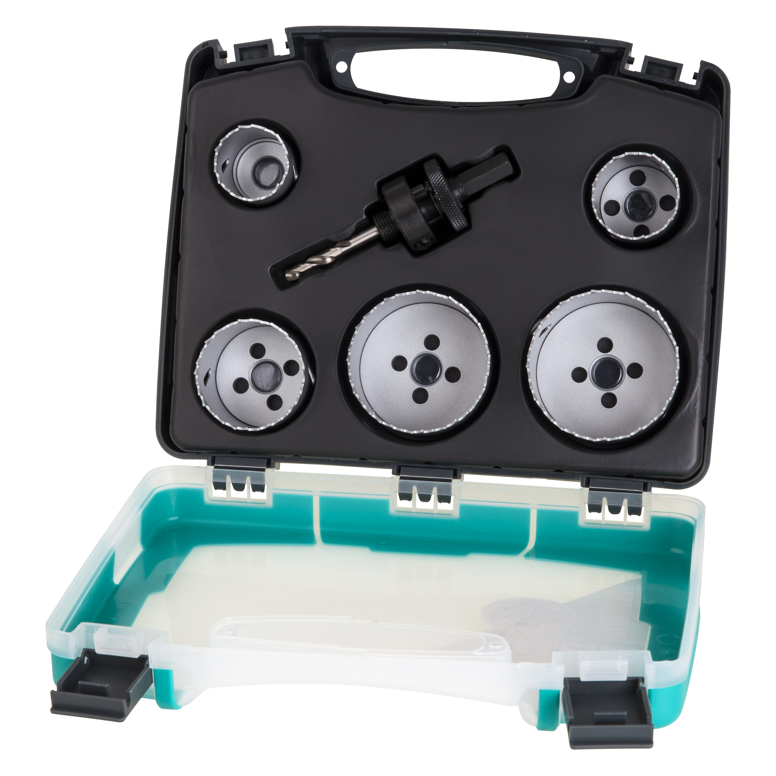 Wolfcraft Gatzaagset | BiM | 5-delig | Ø35, 40, 51, 65, 68mm | 1 set - 3764000