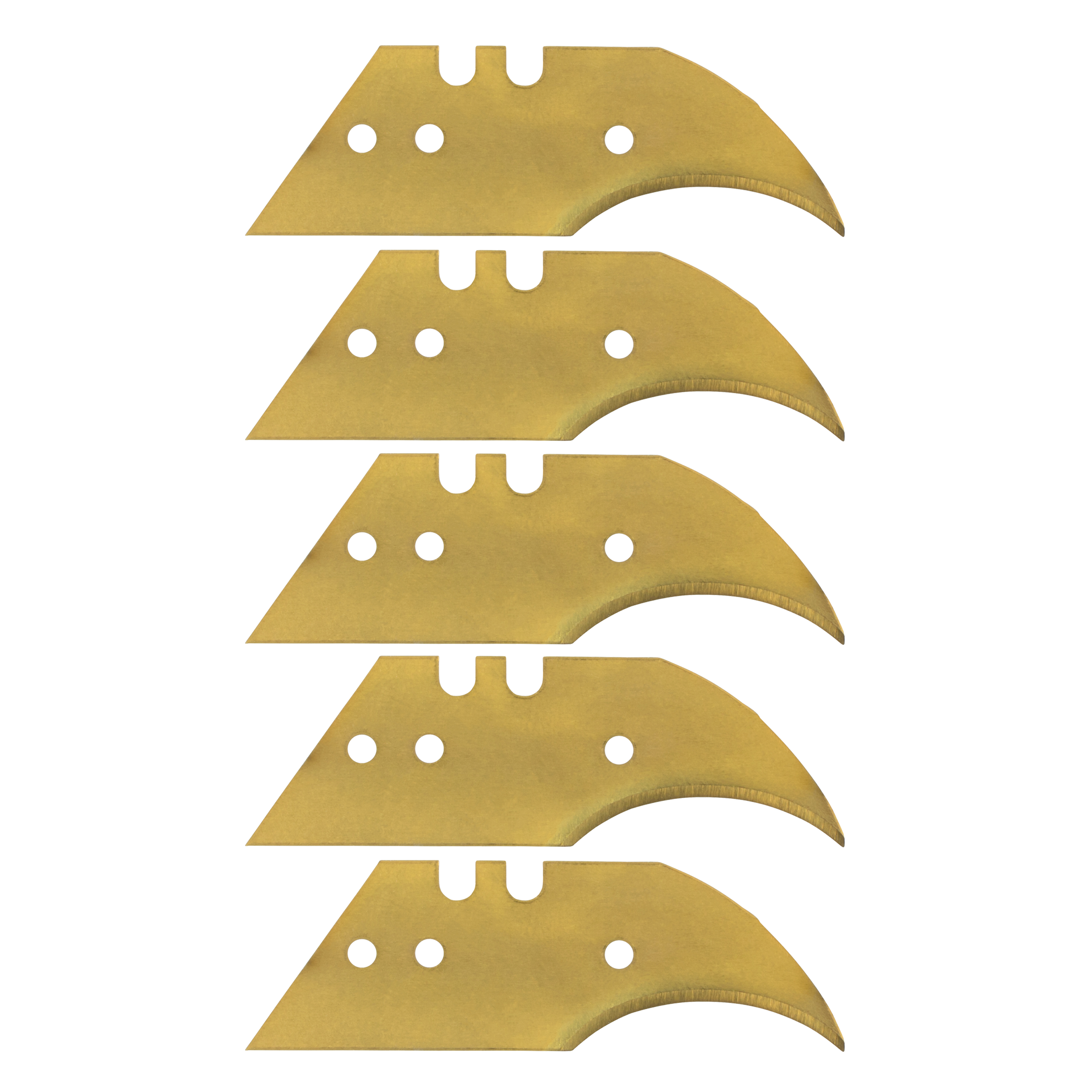 Wolfcraft Professionele sikkelmessen | TiN-coating | + box | 5 stuks - 4174000