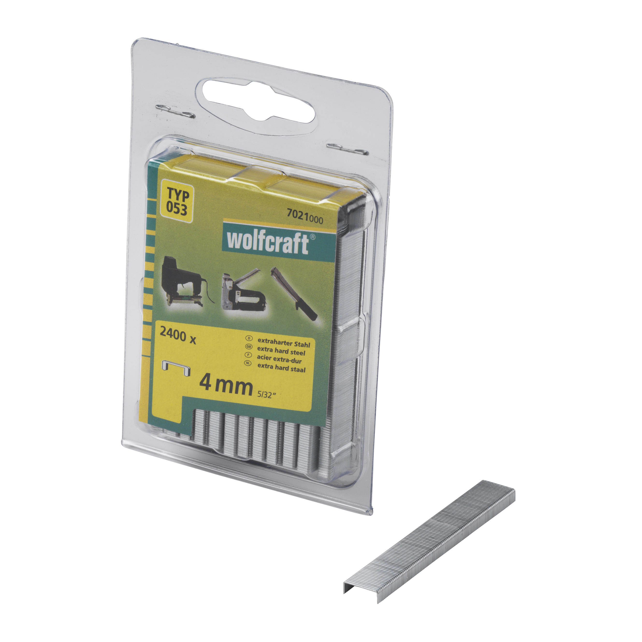 Wolfcraft Breedrugnieten | Type 053 | Staal | 4mm | 2400 stuks - 7021000