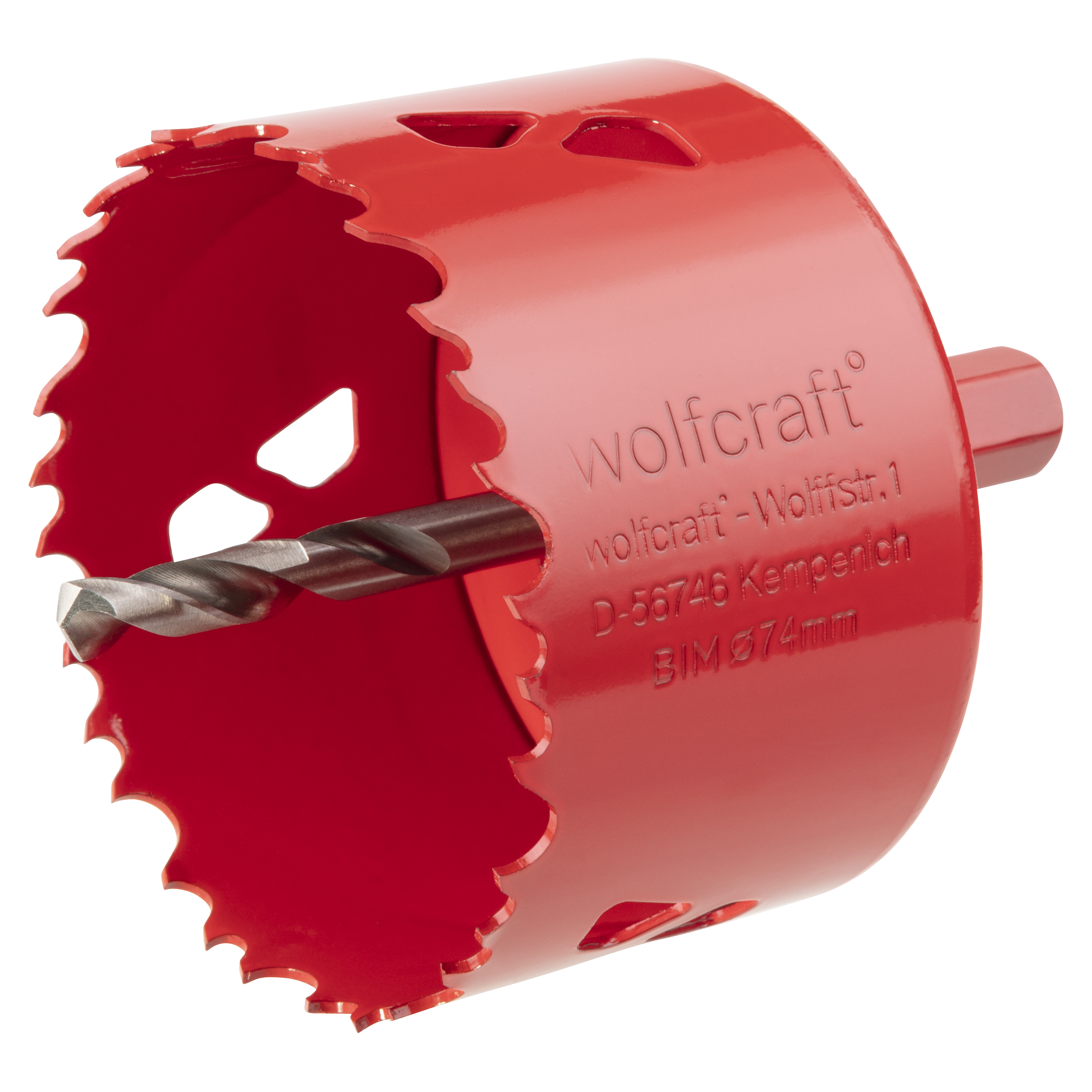 Wolfcraft Bi-metalen gatenzaag | BiM | Ø74mm | 1 stuk - 5475000