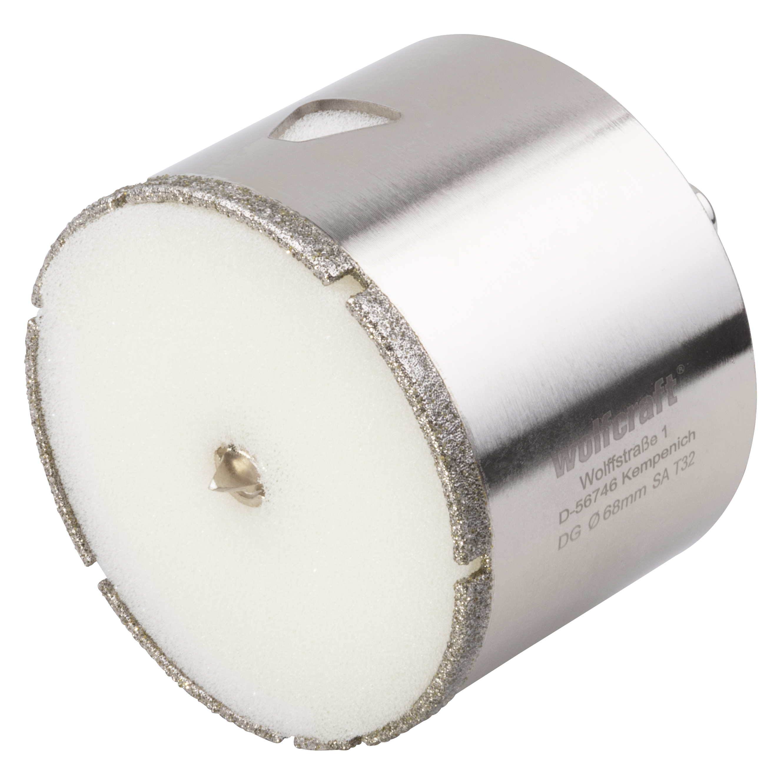 Wolfcraft Diamantbestr. boorkroon | Met schacht | Ø68mm | 1 stuk - 5931000