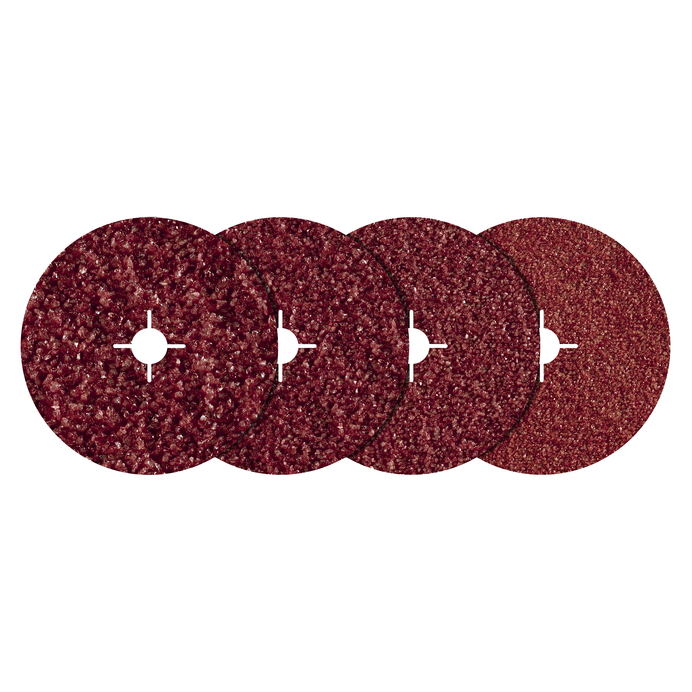 Wolfcraft Fiberschuurschijven | K24, 40, 60, 100 | Ø125mm | 20 stuks - 2455000