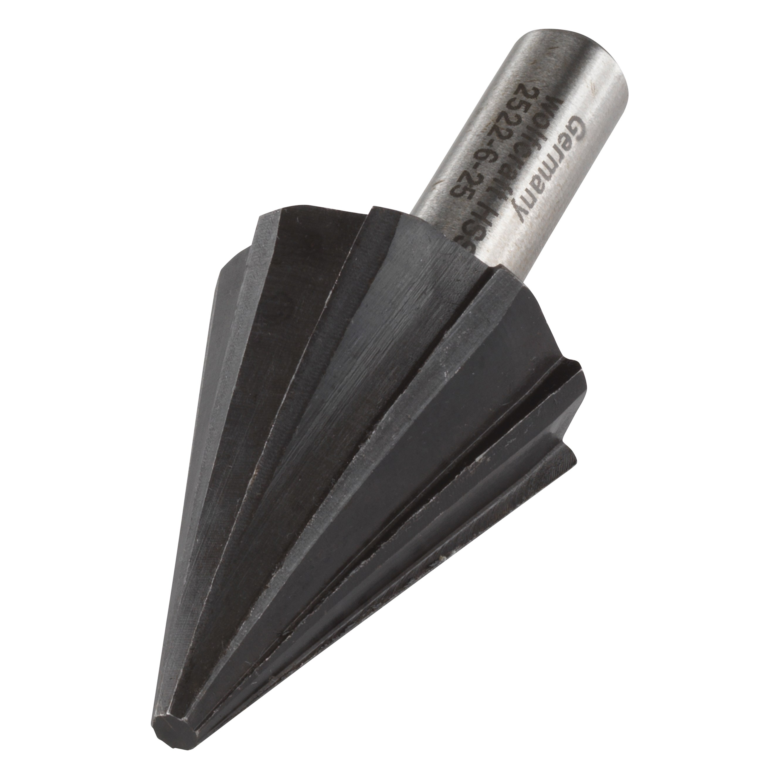 Wolfcraft HSS-Gatfrees | Schacht 8mm | Ø6-24mm | 1 stuk - 2522000