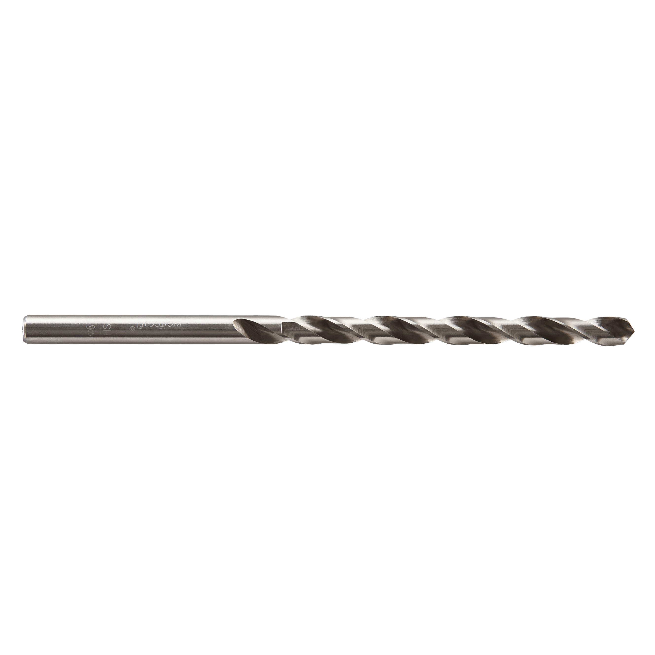 Wolfcraft Metaalboor | HSS R | Ø8,0 x 165mm | 1 stuk - 7599010