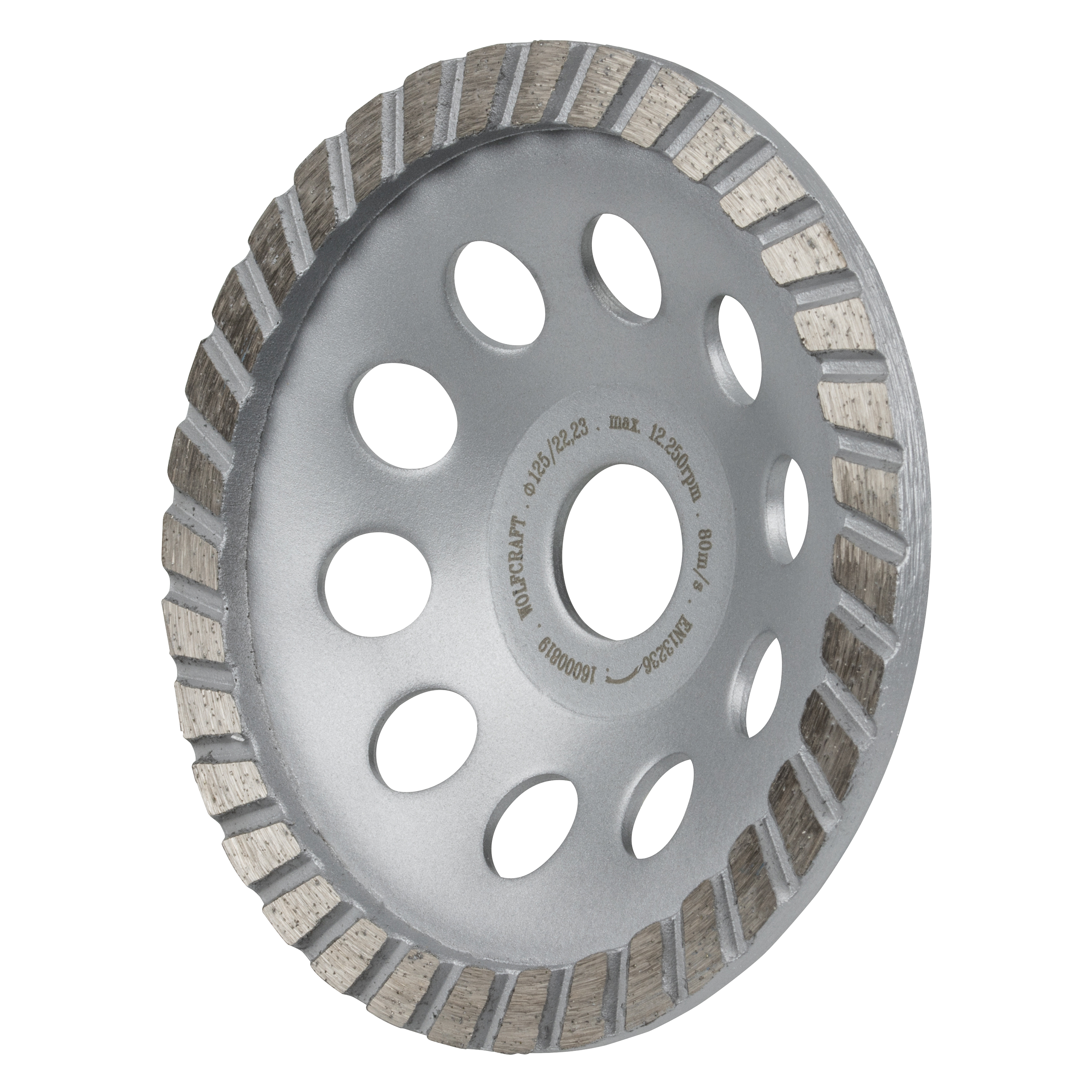 Wolfcraft Diamanten schuurkop | Standard | Ø125mm | 1 stuk - 8382000