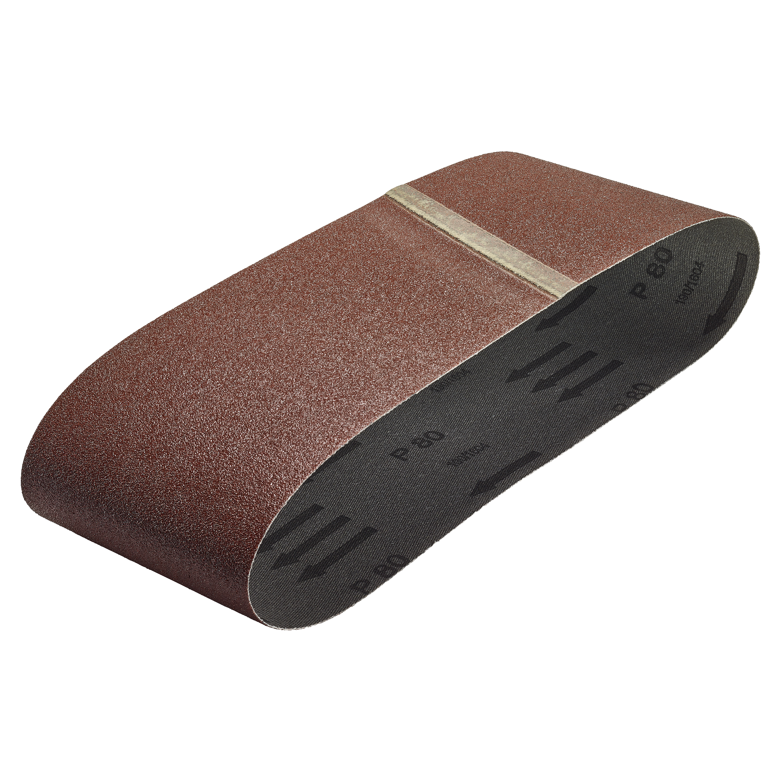 Wolfcraft Textiel schuurband | Korund | K80 | 100 x 690mm | 3 stuks - 3124000