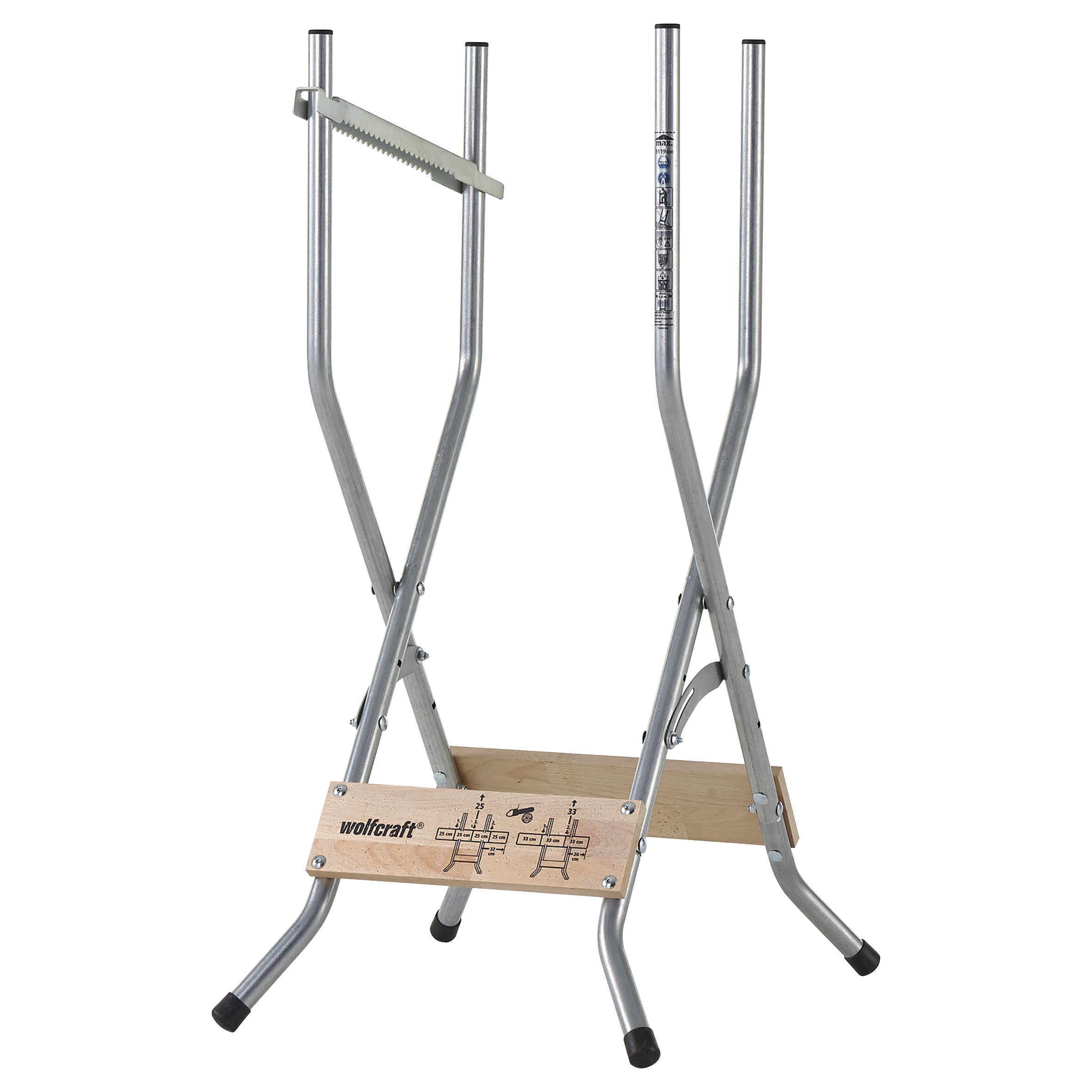 Wolfcraft SB 60 | Zaagbok | Mobiel en compact | 1 stuk - 5119000