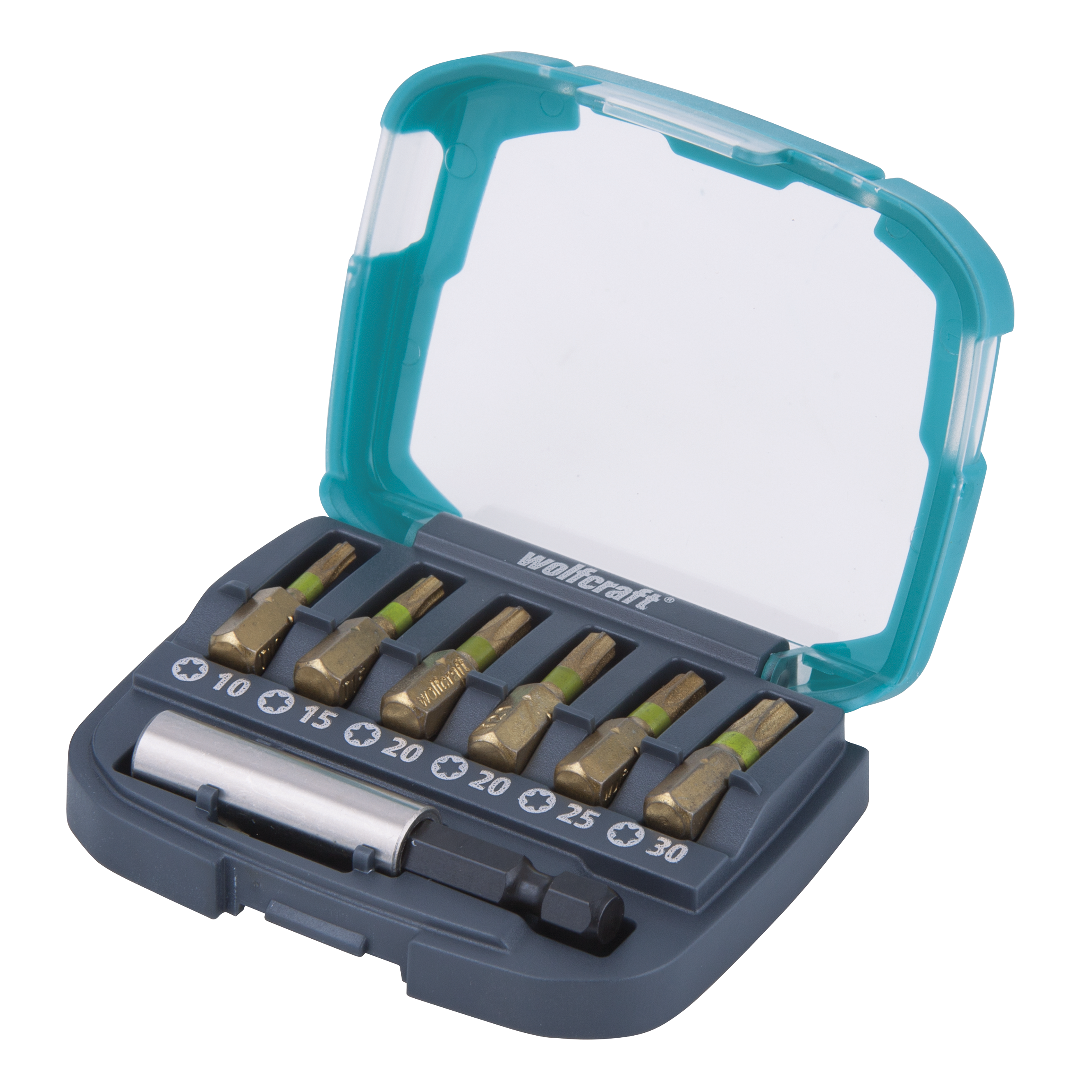 Wolfcraft Diamant-bit-box | TORX® | T10-30 | 7-delig | 1 set - 2964000