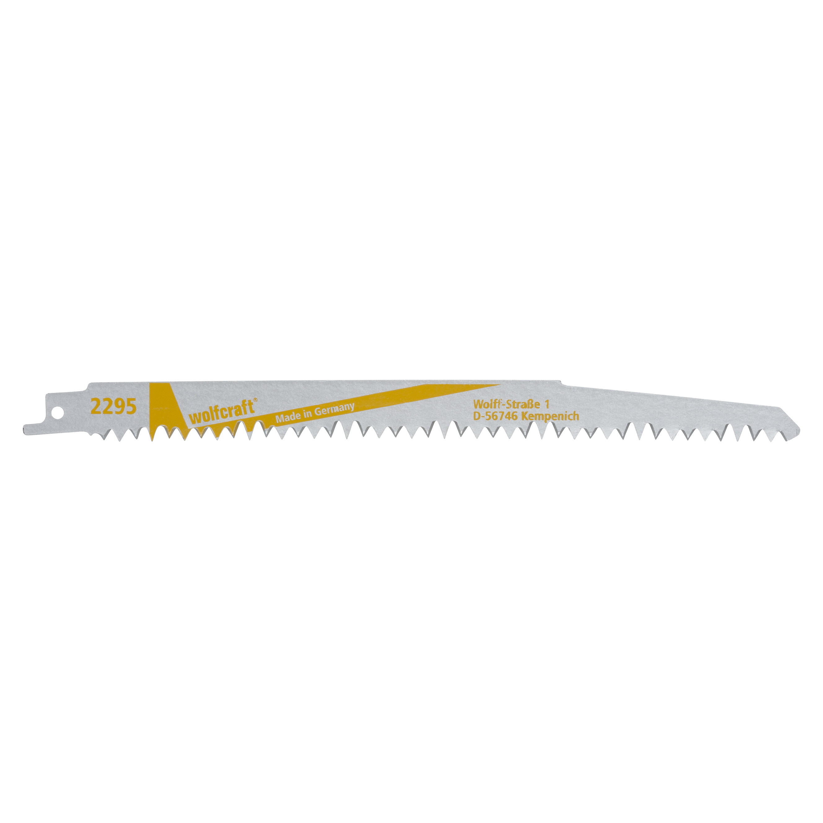Wolfcraft Sabelzaagbladen | CV | L230mm | 2 stuks - 2295000