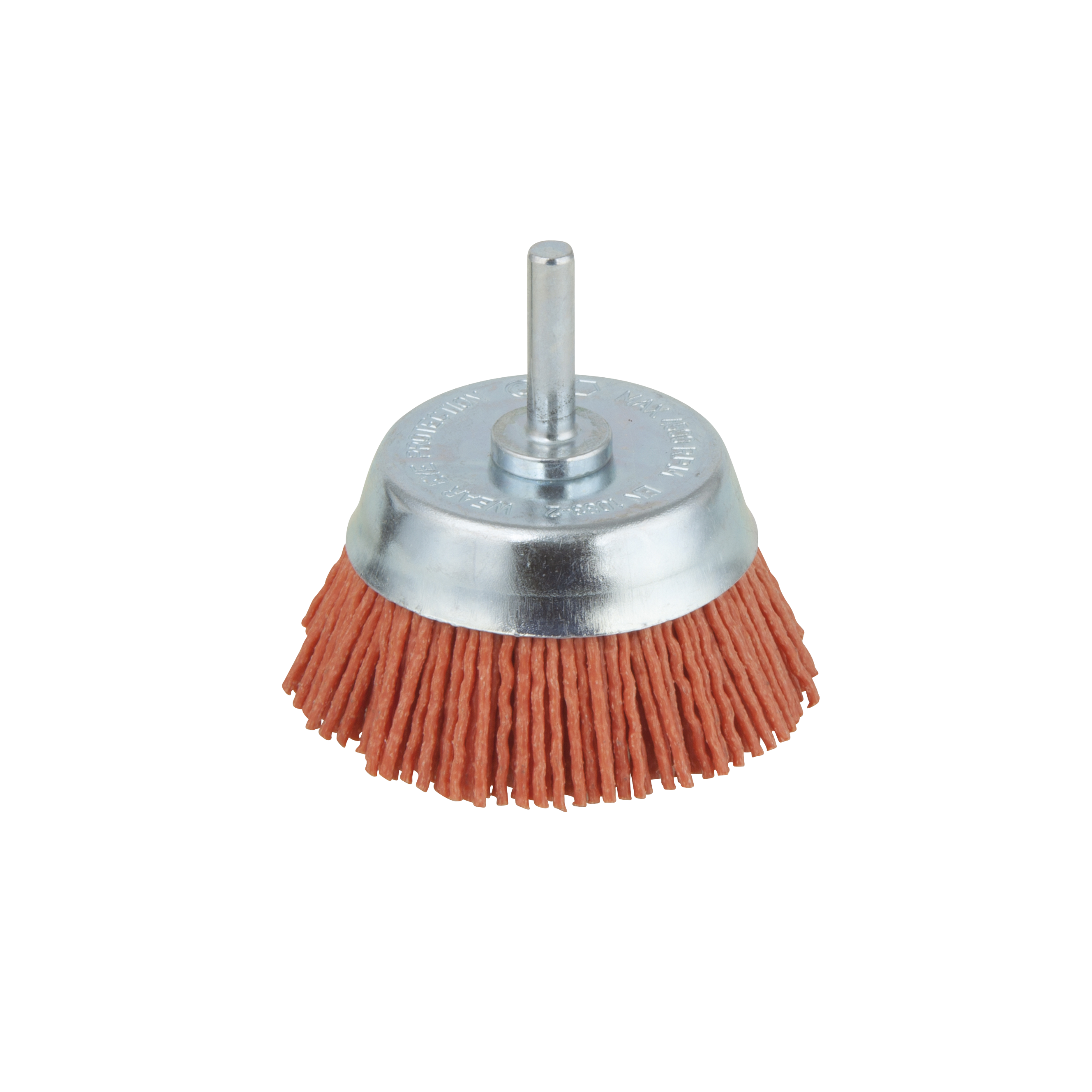 Wolfcraft Nylon-komborstel | Rood | Ronde schacht | Ø65mm | 1 stuk - 8478000