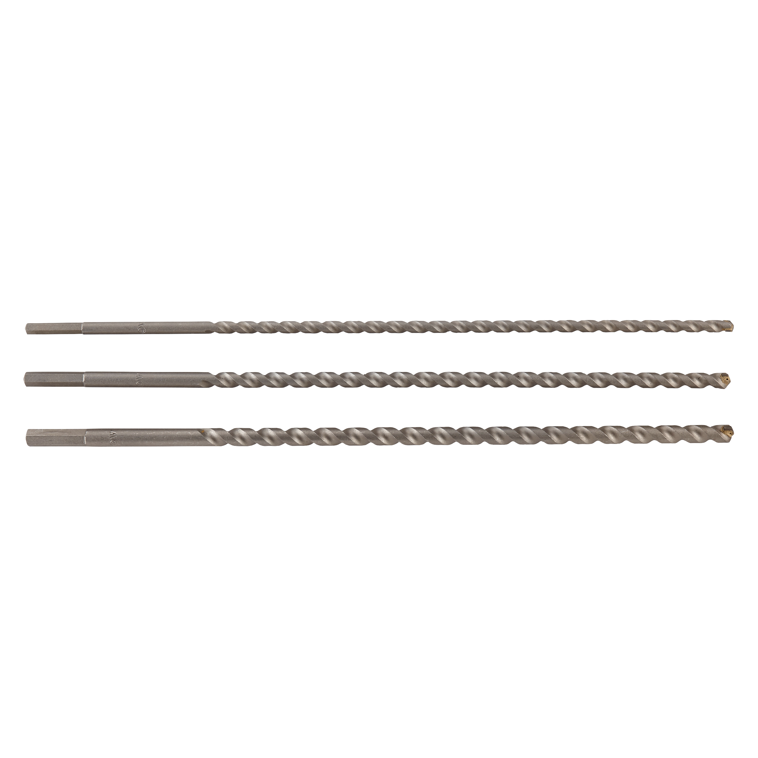 Wolfcraft Muurdoorbraakboren | HM | 6-kant | Ø8, 10, 12 x 400mm | 3 stuks - 7917000