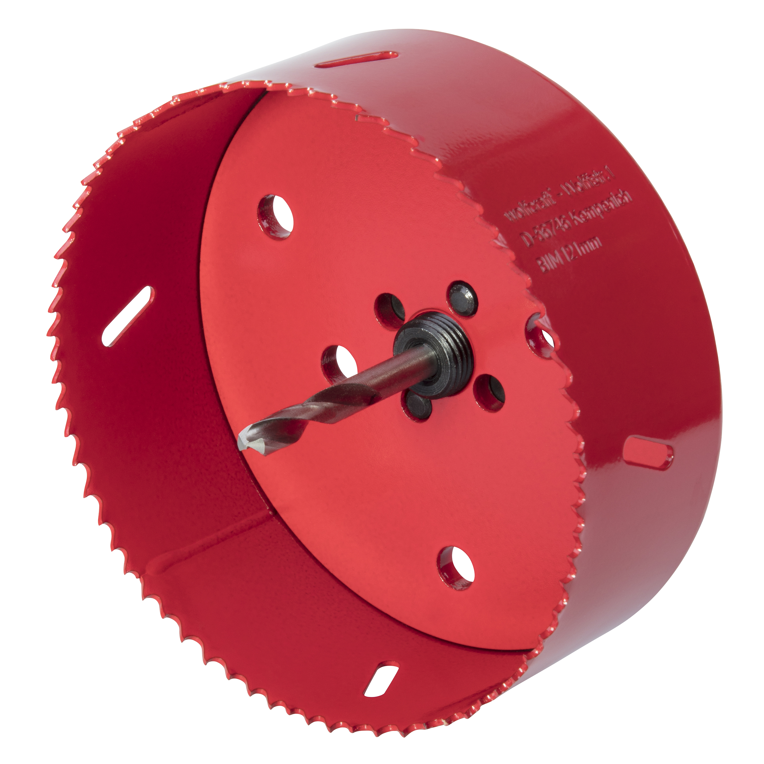 Wolfcraft Bi-metalen gatenzaag | Inclusief schacht & boor | BiM | Ø121 | 1 stuk - 5497000