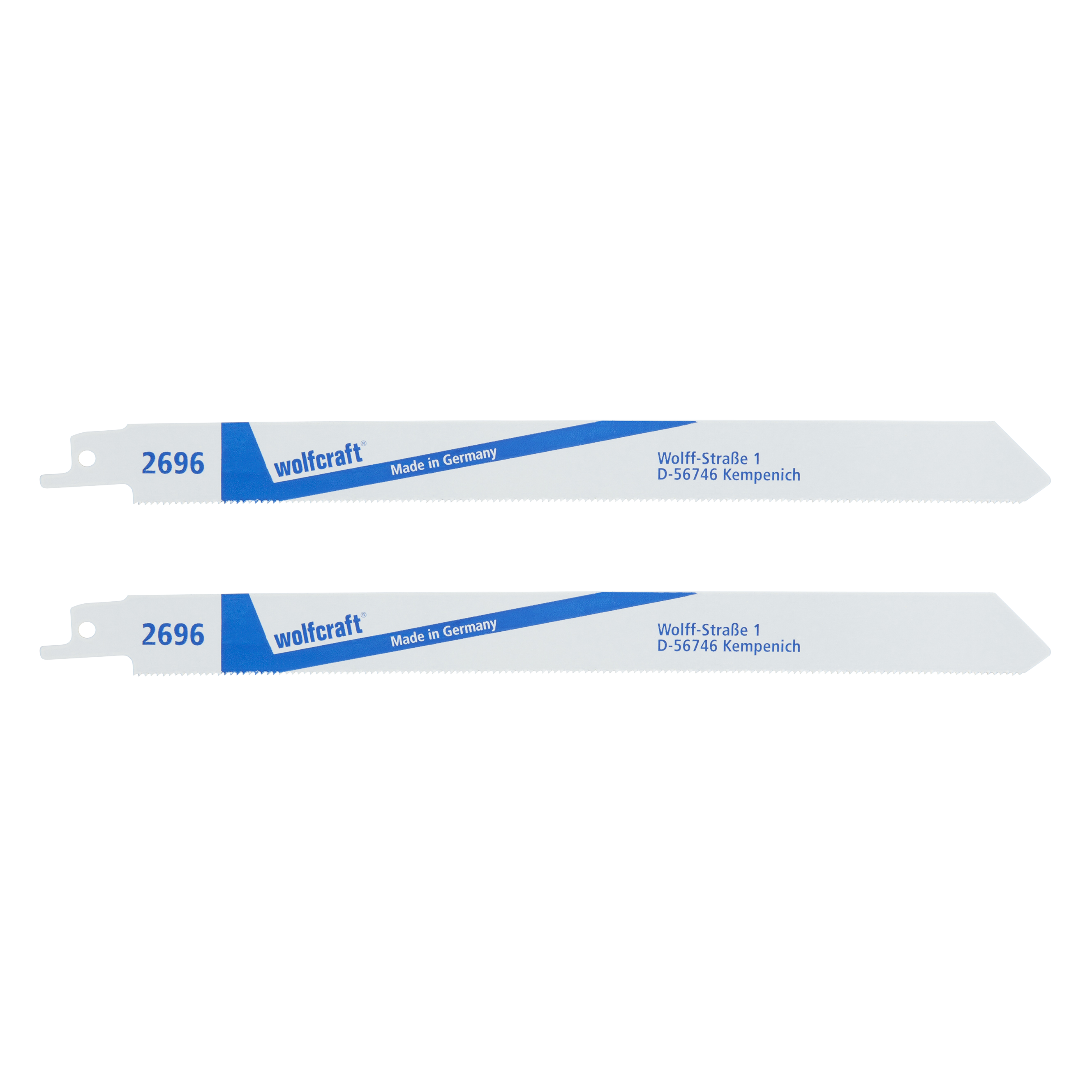 Wolfcraft Sabelzaagbladen | BiM | Fijne sneden | 150mm | 2 stuks - 2696000
