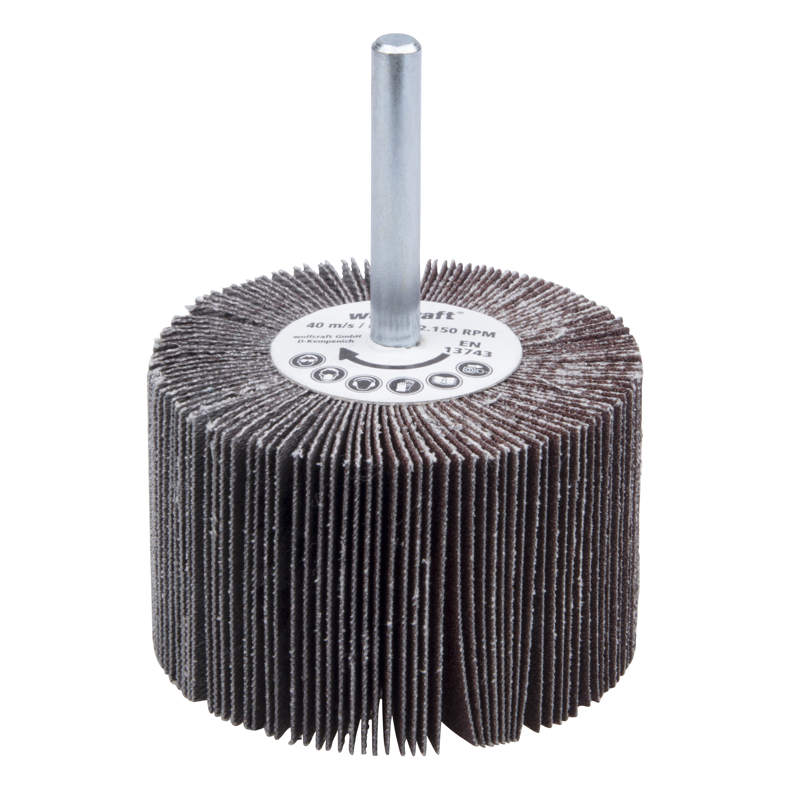 Wolfcraft Rotorslijper | K150 | Ø60 x 40mm | 1 stuk - 2035000