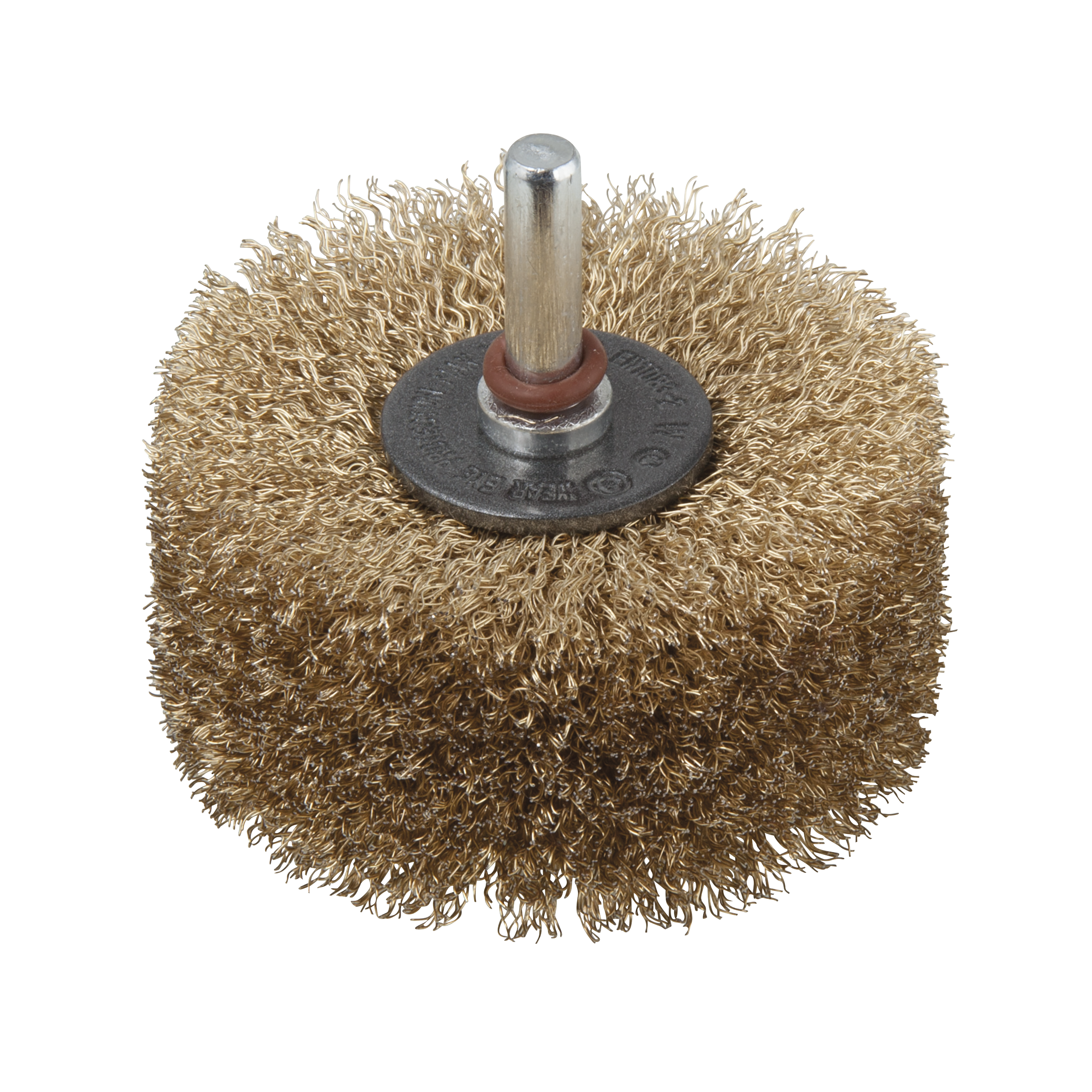 Wolfcraft Hout structuurborstel | Ronde schacht | Ø80 x 35mm | 1 stuk - 2265000