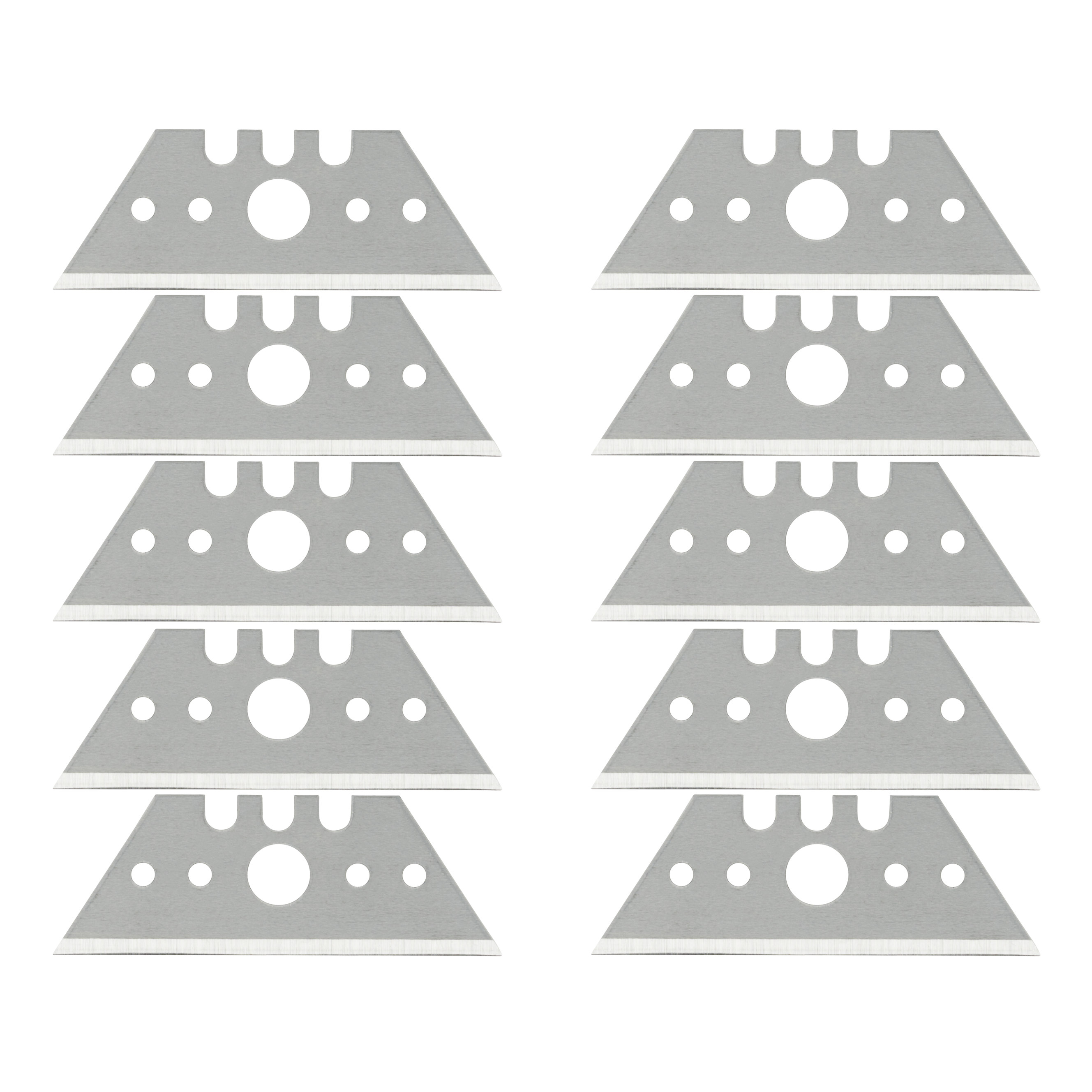 Wolfcraft Professionele trapeziummessen | 0,65 x 52mm | 10 stuks - 4313000