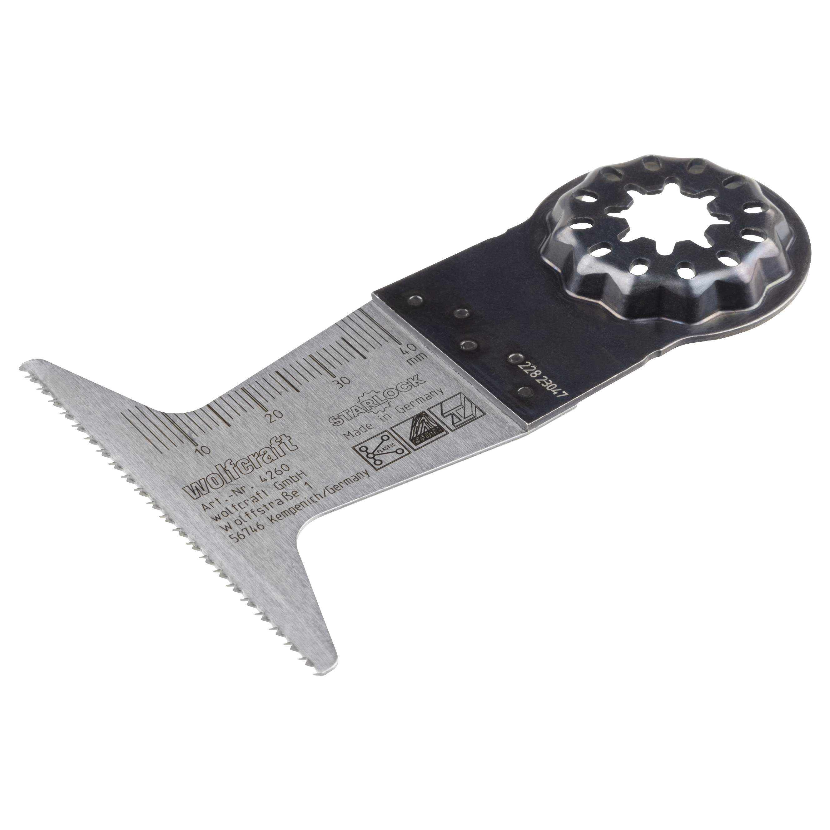 Wolfcraft Insteekzaagblad | BIM | SL | 65mm | 1 stuk - 4260000