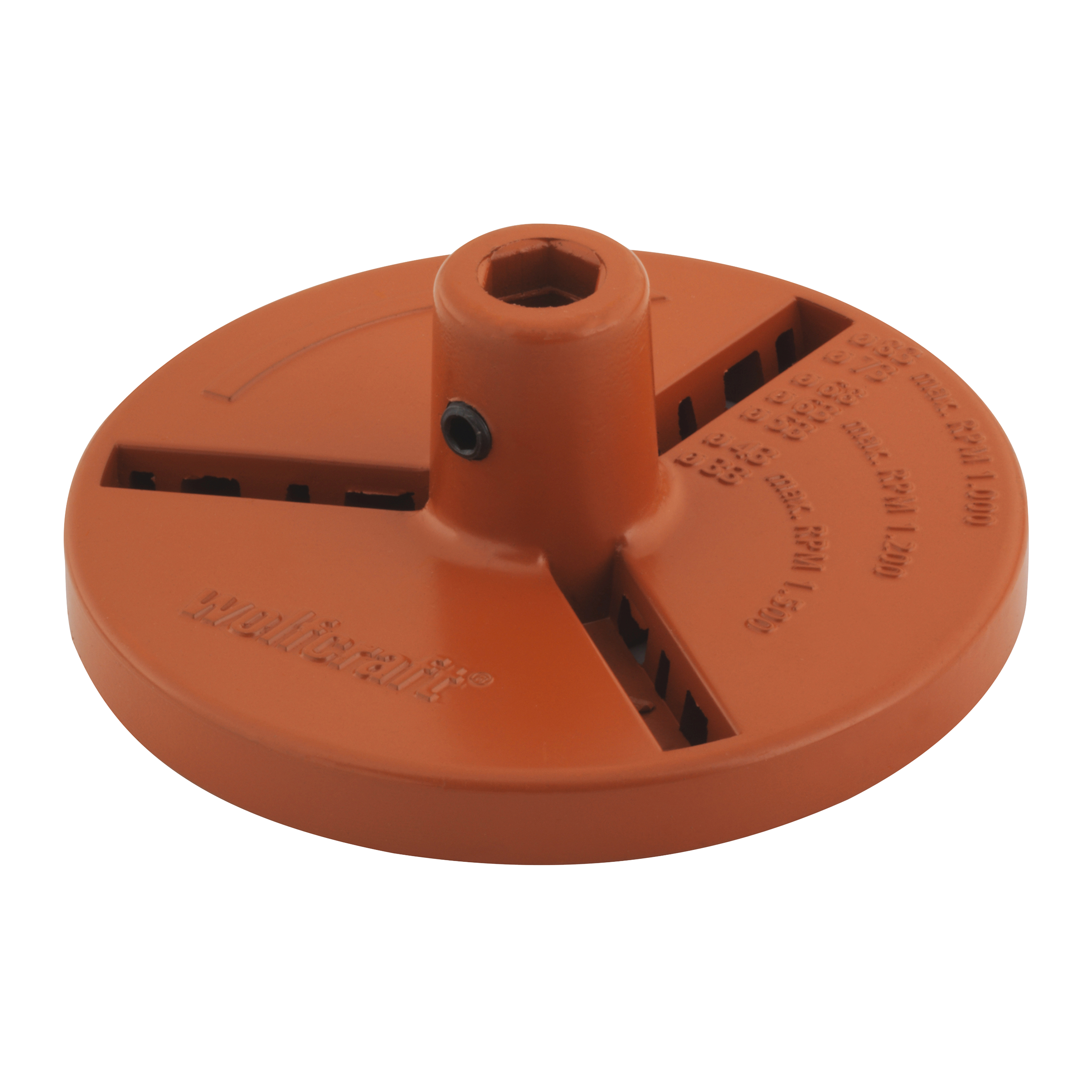 Wolfcraft Opnameschijf | Voor boorkoppen | Ø33-83mm | 1 stuk - 3472000