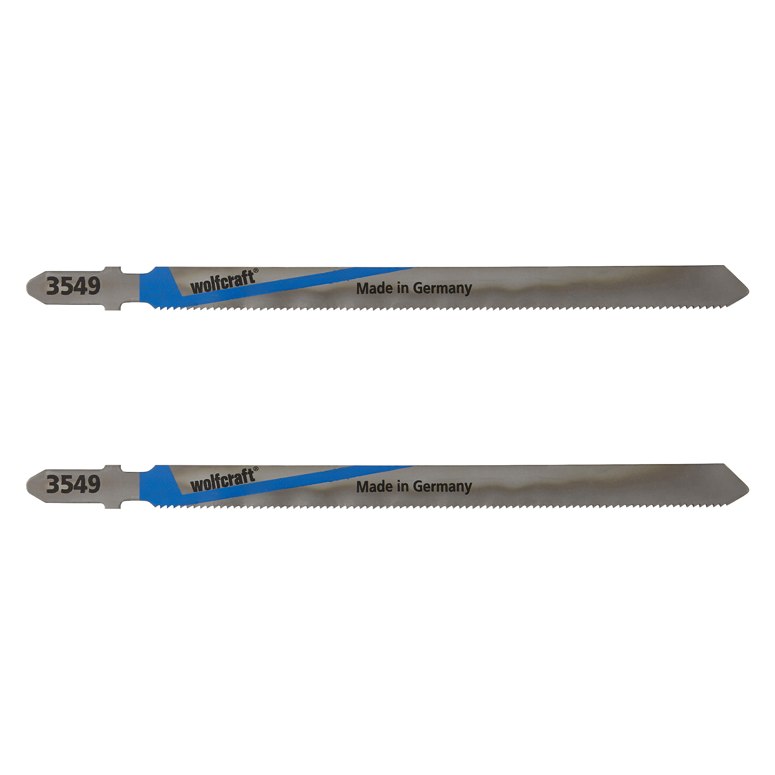 Wolfcraft Decoupeerzaagblad | HSS | L=130mm | T-Schaft | 2 stuks - 3549000