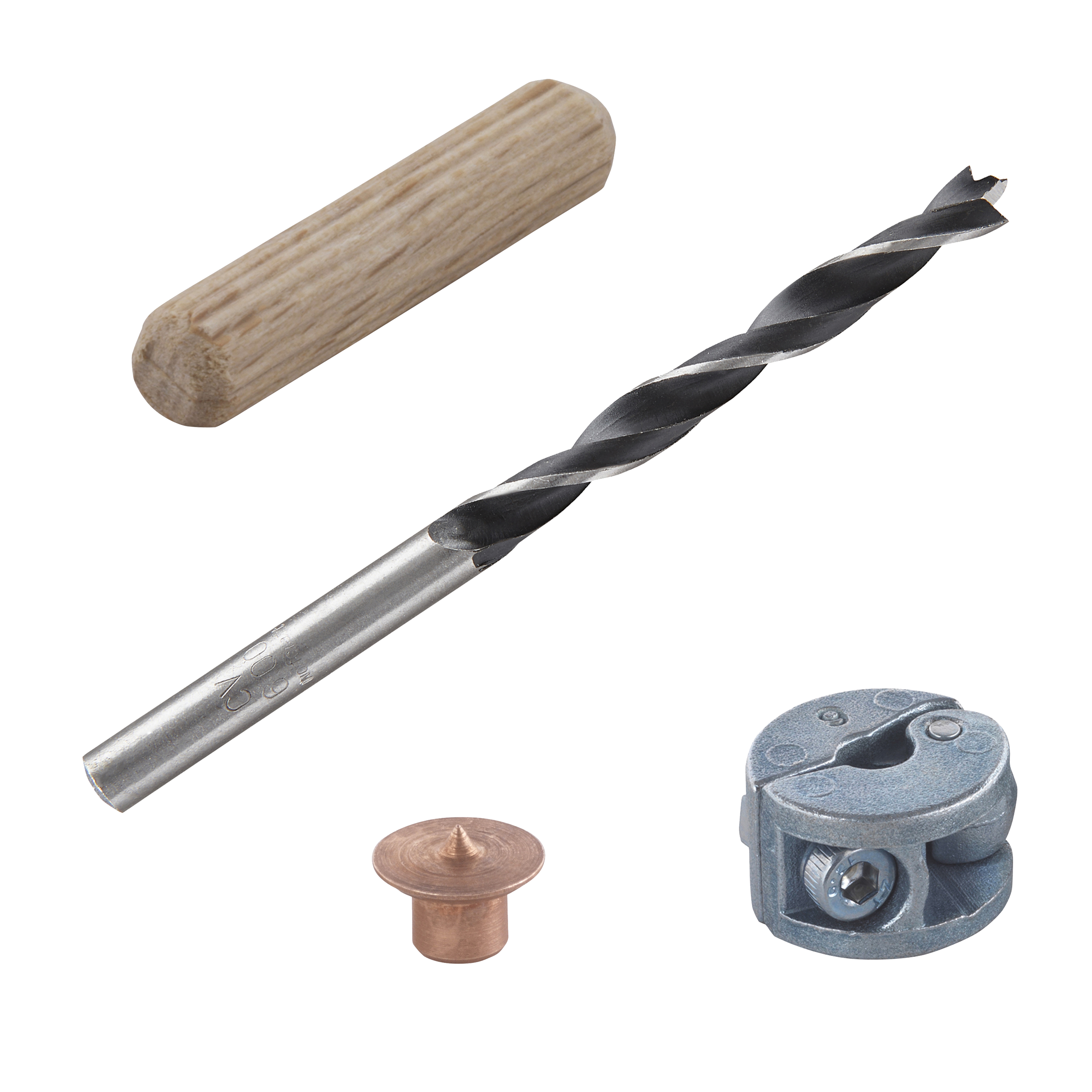 Wolfcraft Deuvelset | Ø6mm | 31-delig | 1 set - 2916000